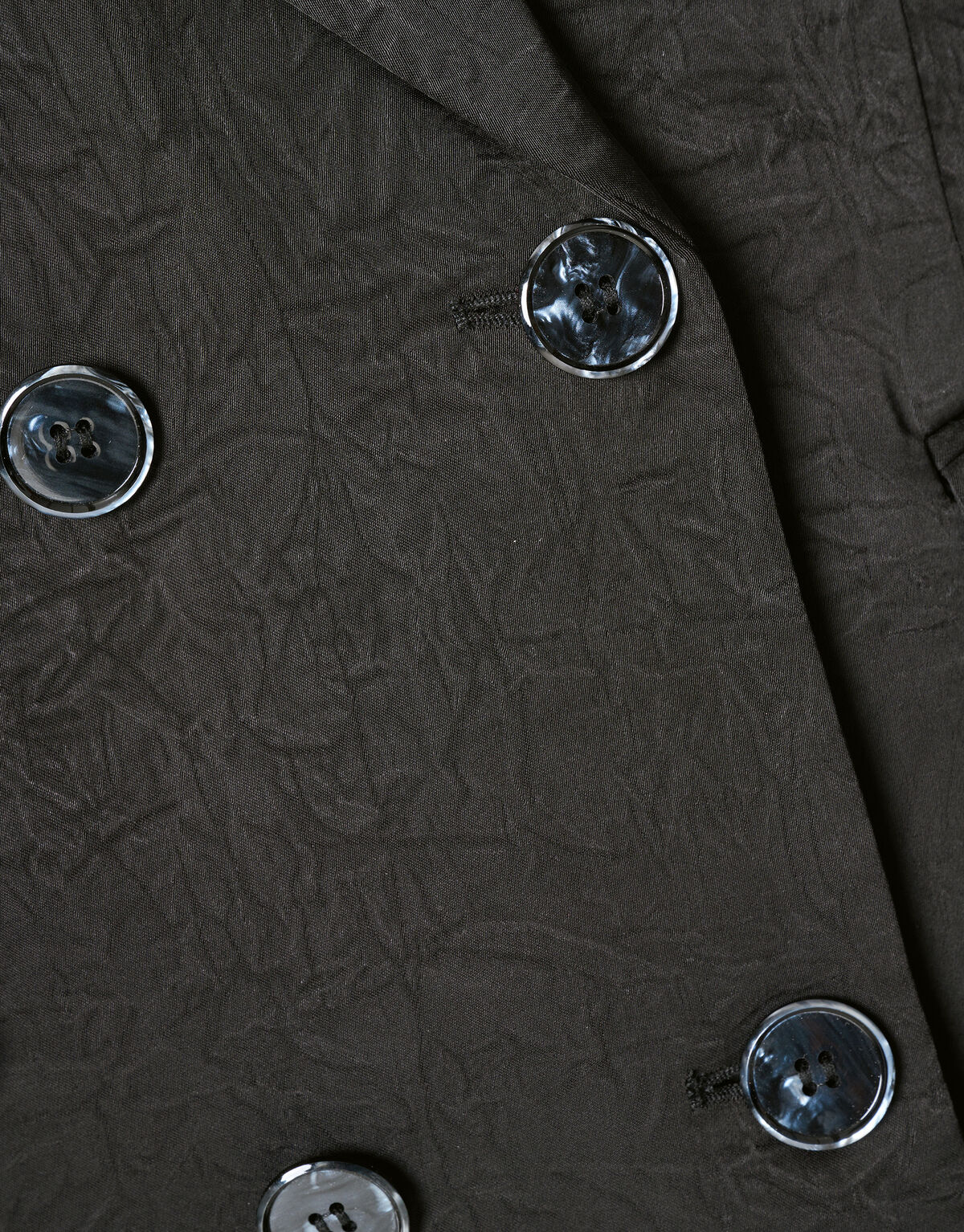 Oversized Blazer Korte Mouw Zwart SHOEBY WOMEN