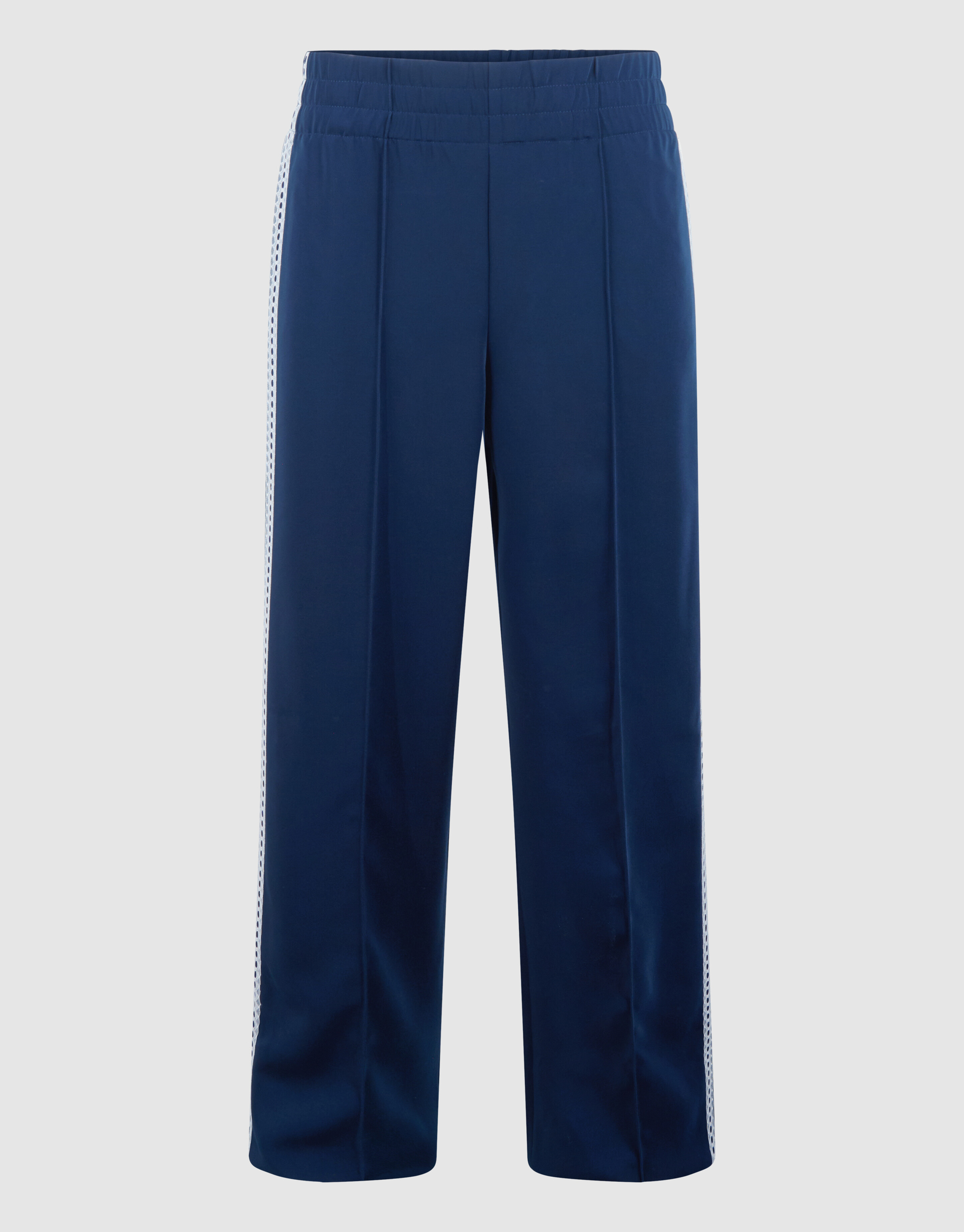 Kanten Wide Leg Broek Donkerblauw SHOEBY WOMEN