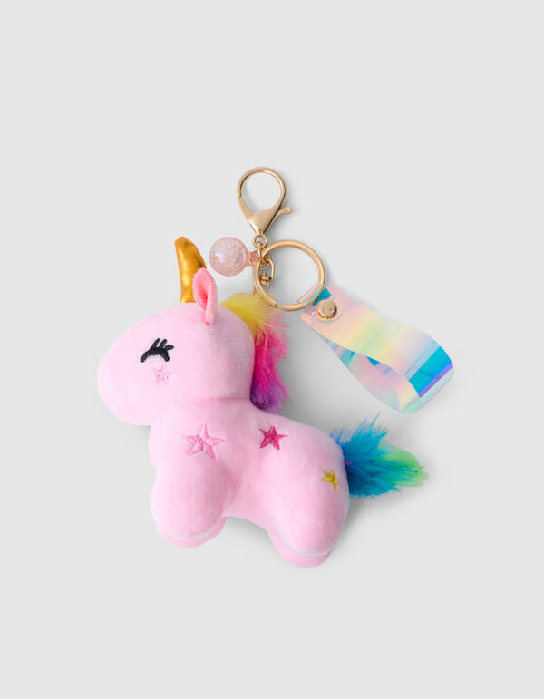 Unicorn Sleutelhanger Roze SHOEBY ACCESSOIRES