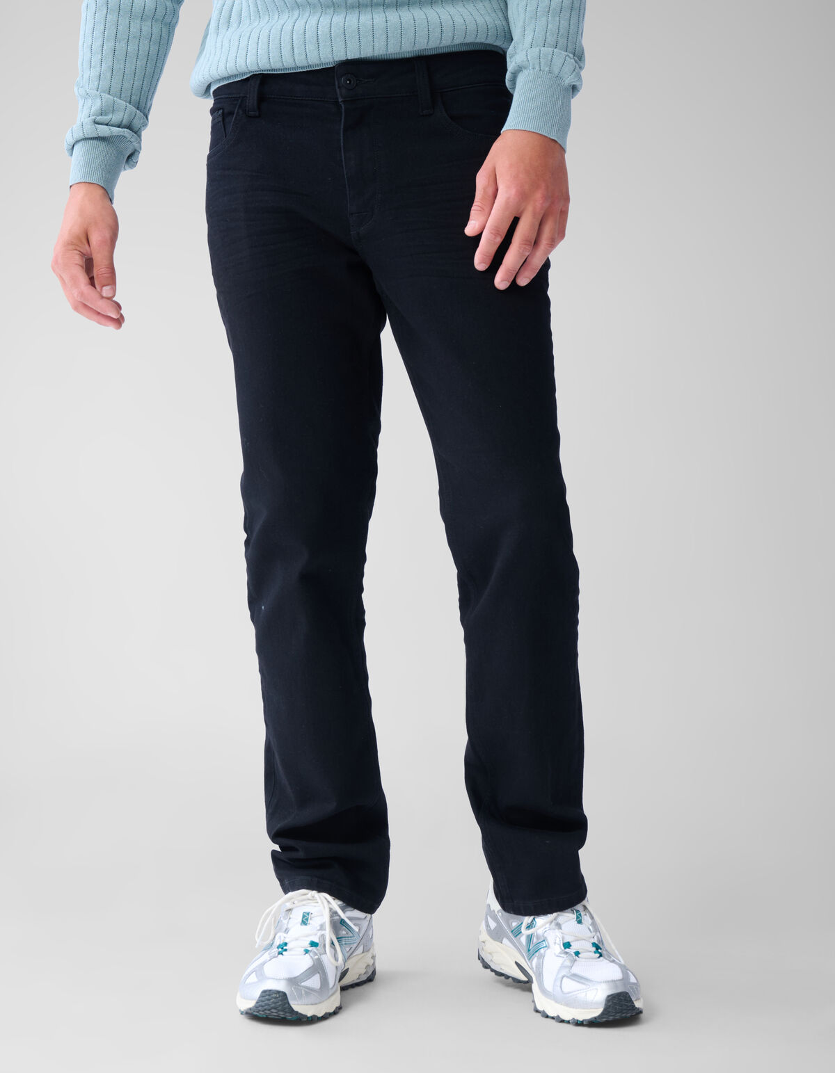 Straight Fit Broek Zwart SHOEBY MEN