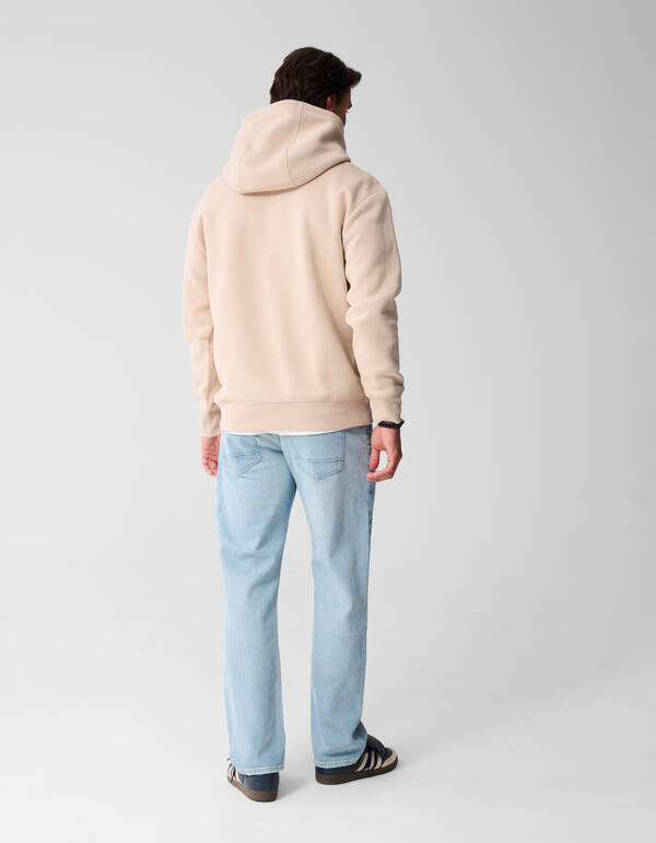 Mixed Sweat Hoodie Zand SHOEBY MEN