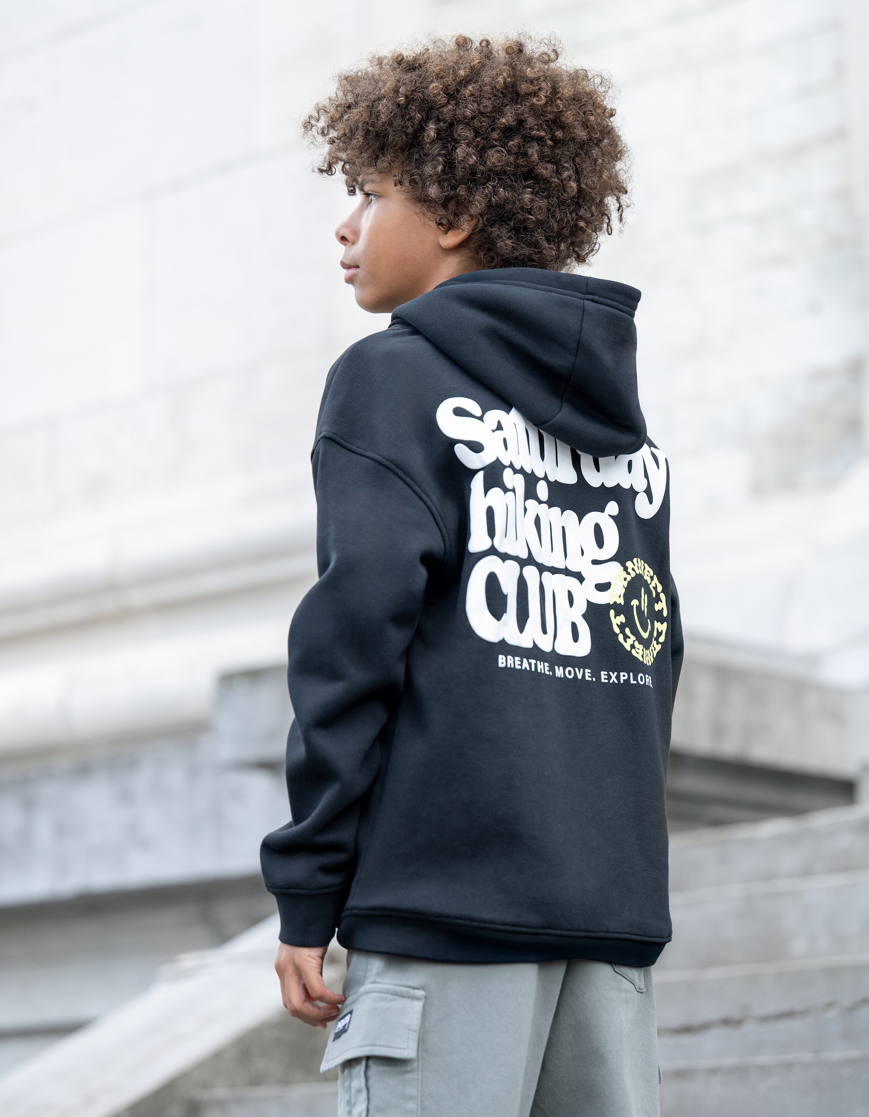 Destroy Artwork Hoodie Zwart SHOEBY BOYS