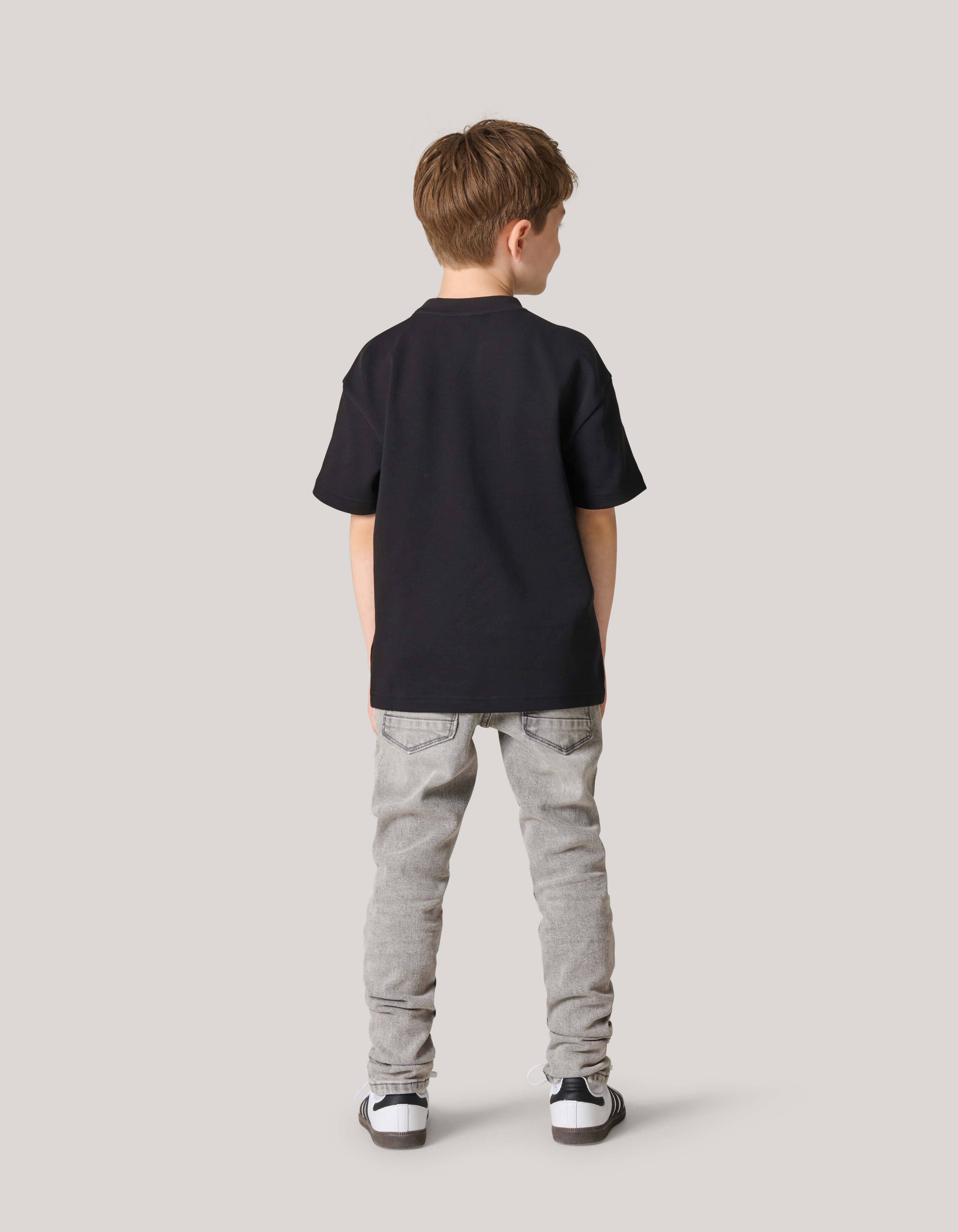 Heavy Basis T-shirt Zwart SHOEBY BOYS