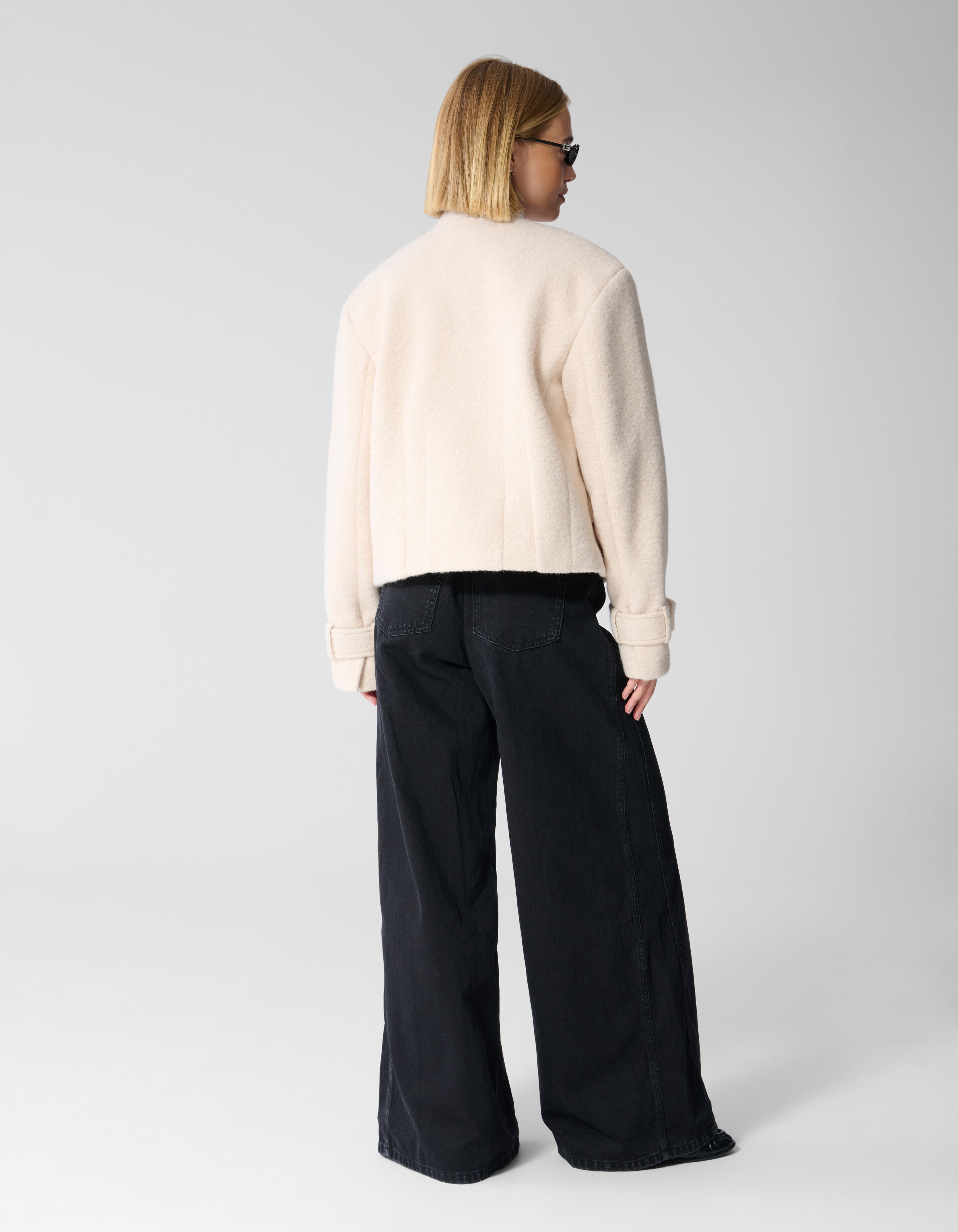 Teddy Boucl&eacute; Jack Gebroken Wit By Lonneke SHOEBY WOMEN