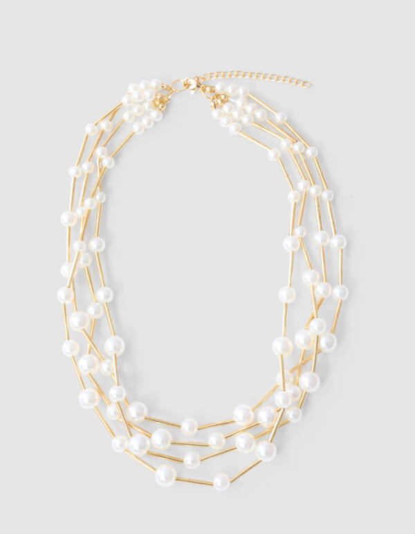 Parel Ketting Goud SHOEBY ACCESSOIRES