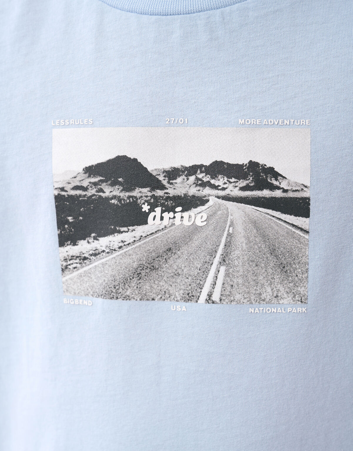 Artwork T-shirt Lichtblauw SHOEBY BOYS