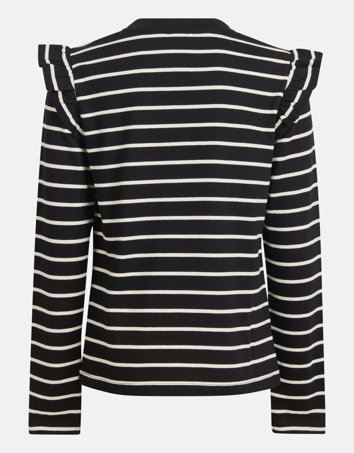 Gestreepte Longsleeve Zwart SHOEBY GIRLS