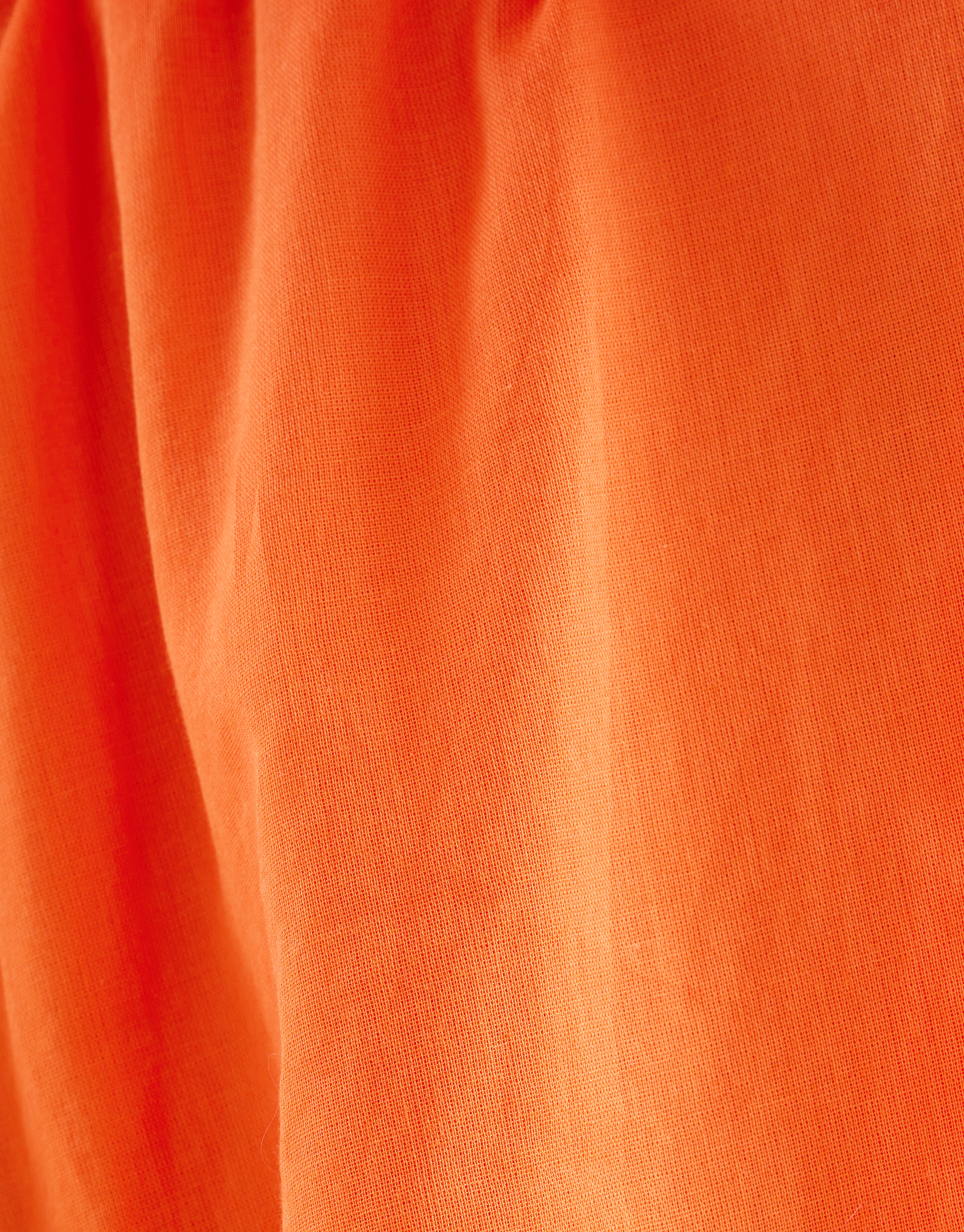 Embroidery Voile Jurk Oranje SHOEBY WOMEN
