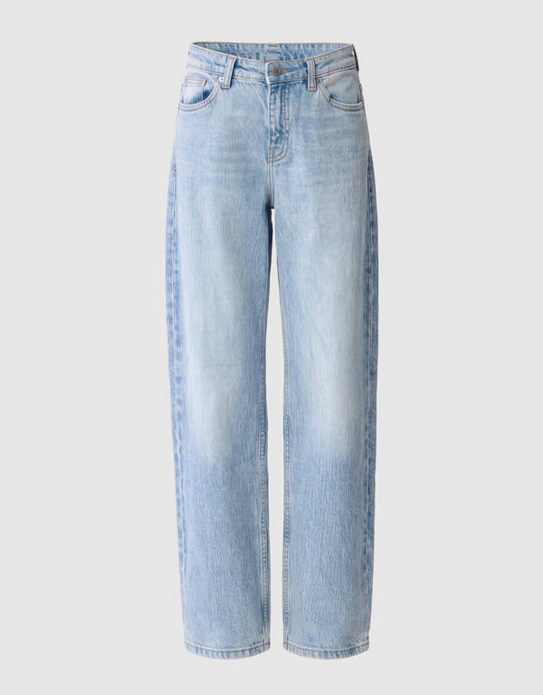 Baggy Fit Jeans Lichtblauw SHOEBY GIRLS