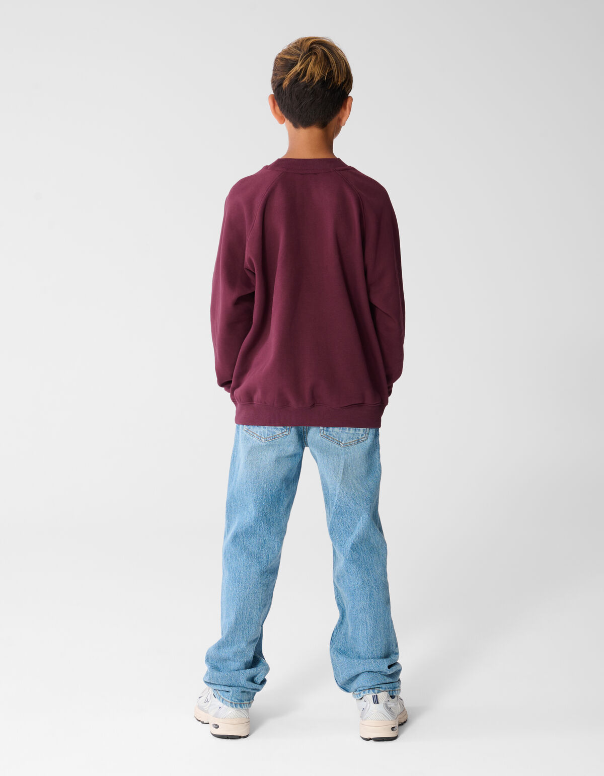 City Crew Sweater Donkerrood SHOEBY BOYS