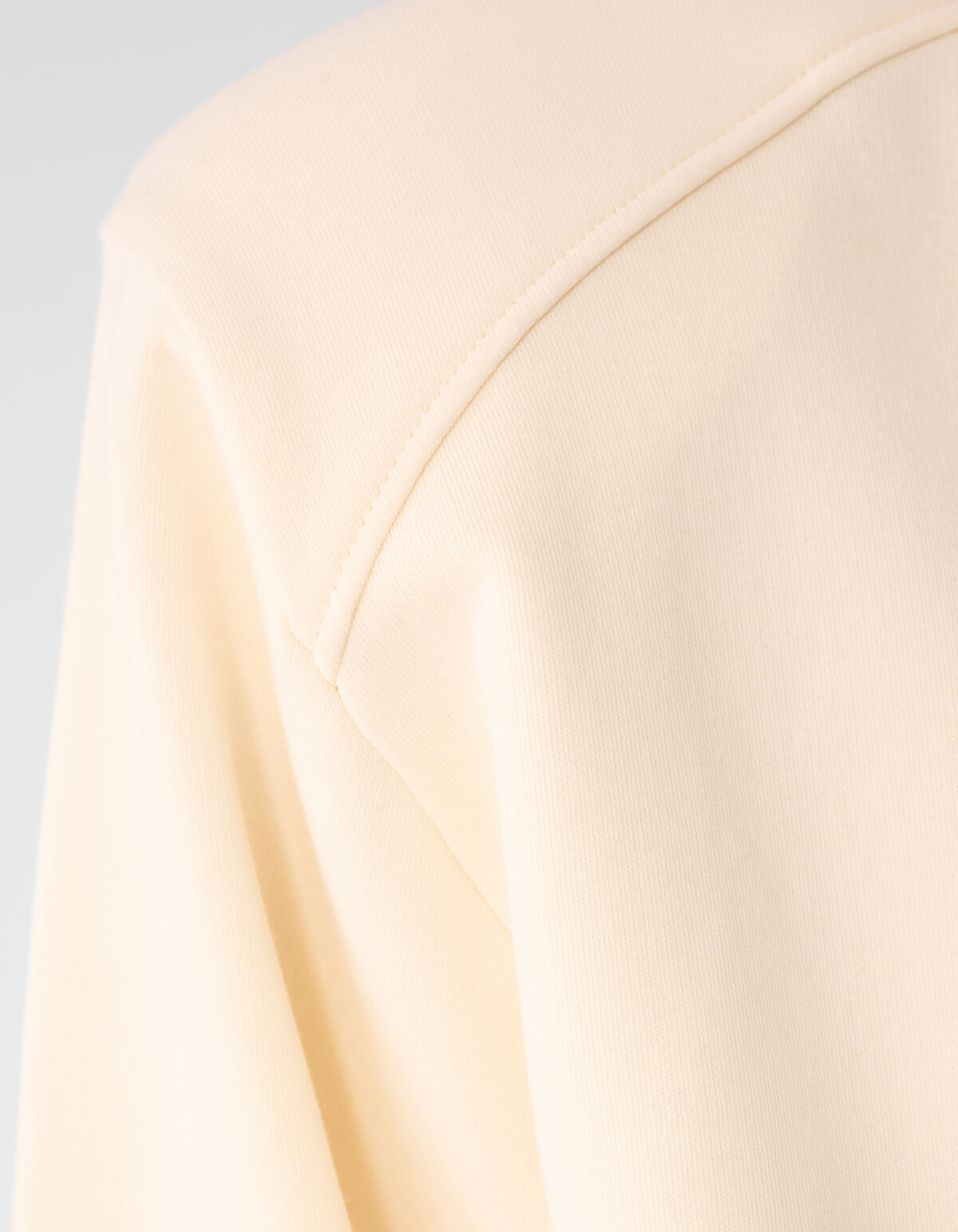 Big Shoulder Sweater Gebroken Wit SHOEBY WOMEN