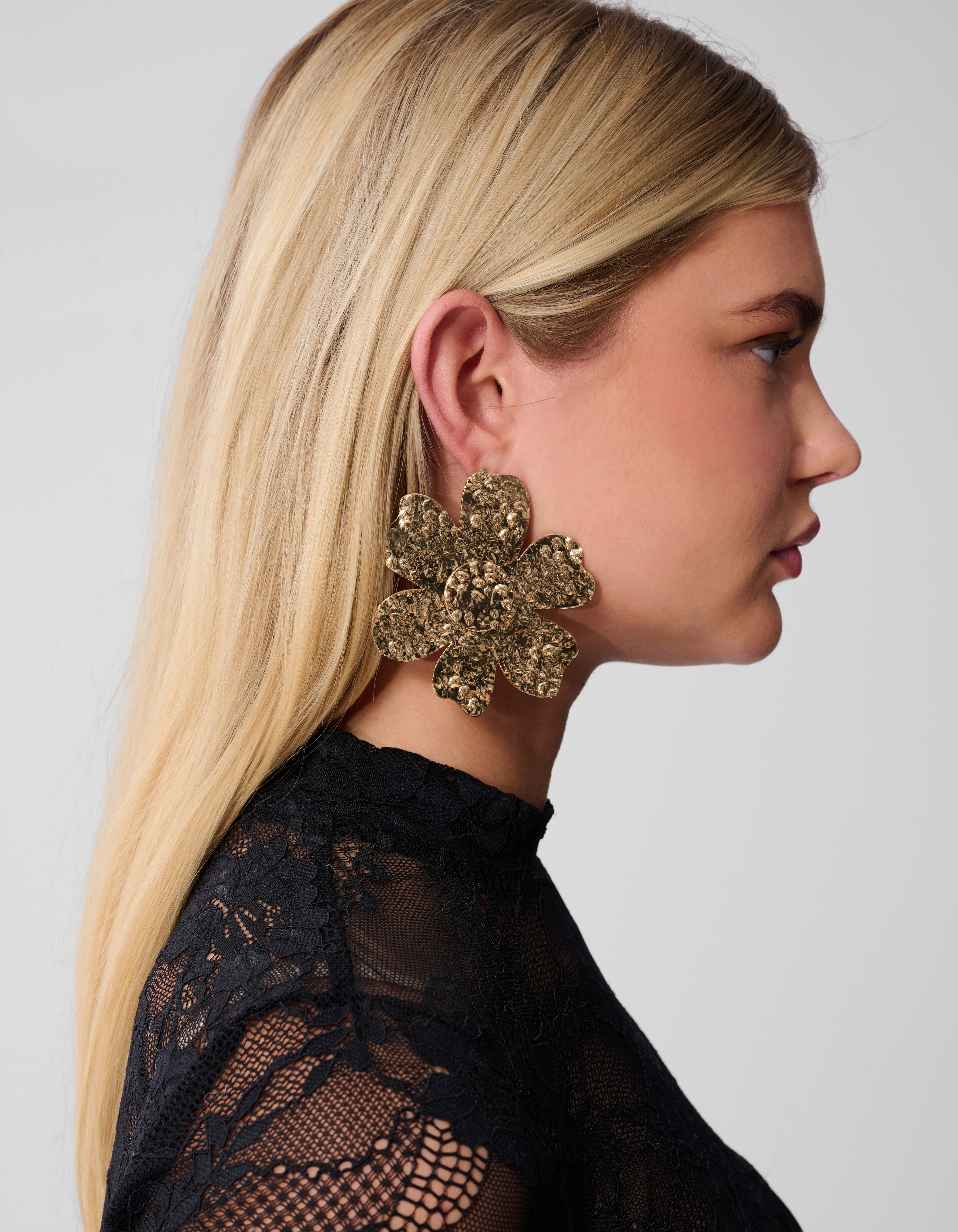Hammerd Flower Oorbellen Goud SHOEBY ACCESSOIRES