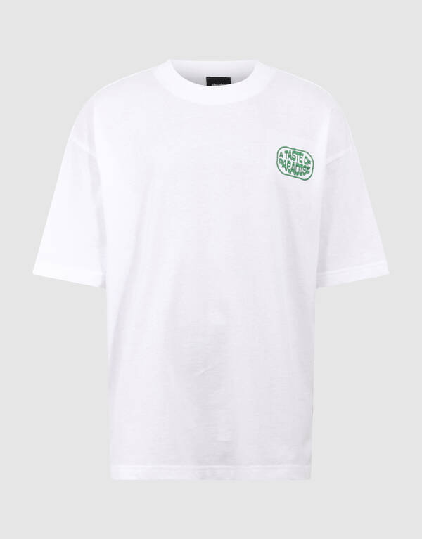 Fruit Artwork T-shirt Wit SHOEBY BOYS