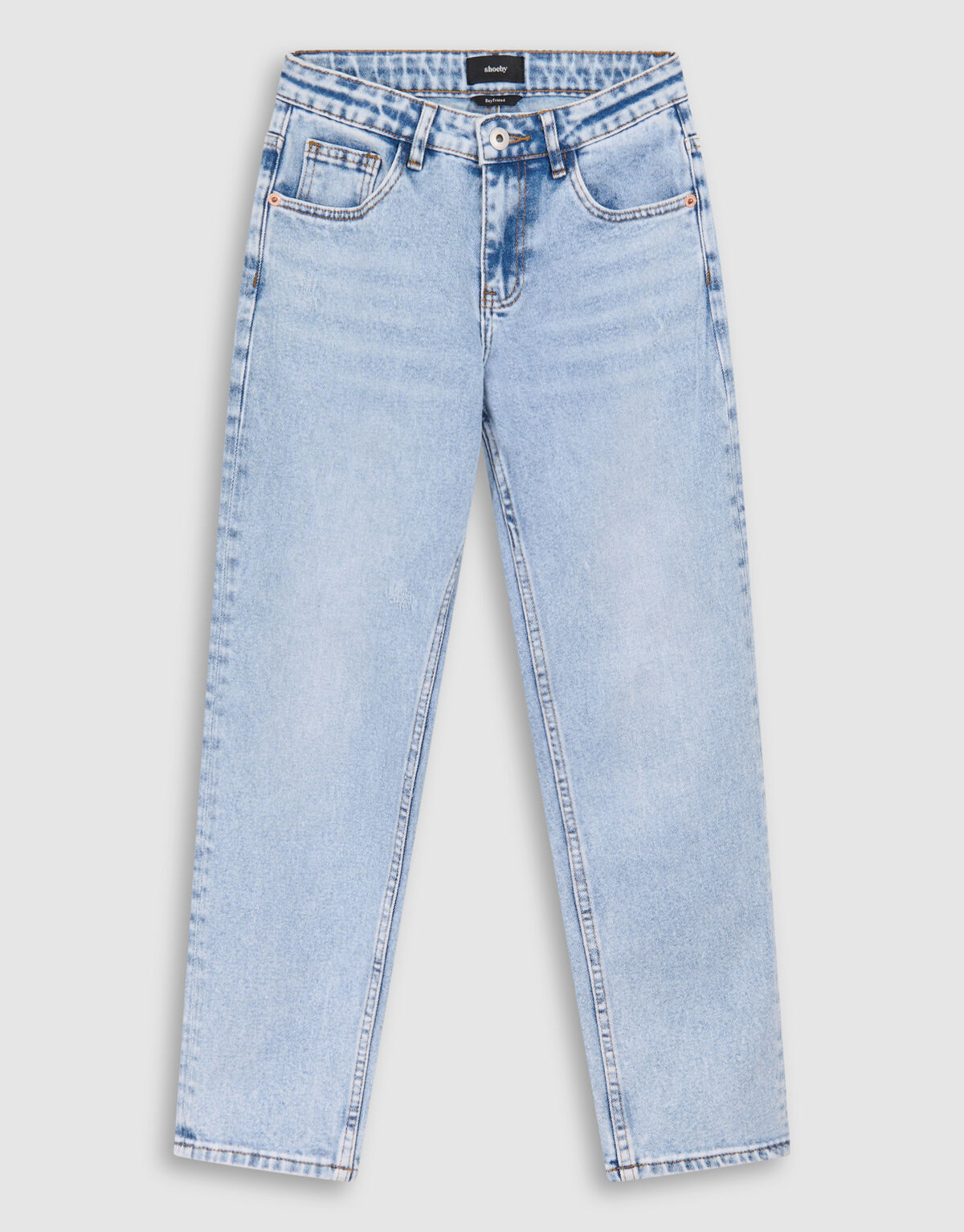 Tapered Fit Jeans Bleached SHOEBY BOYS