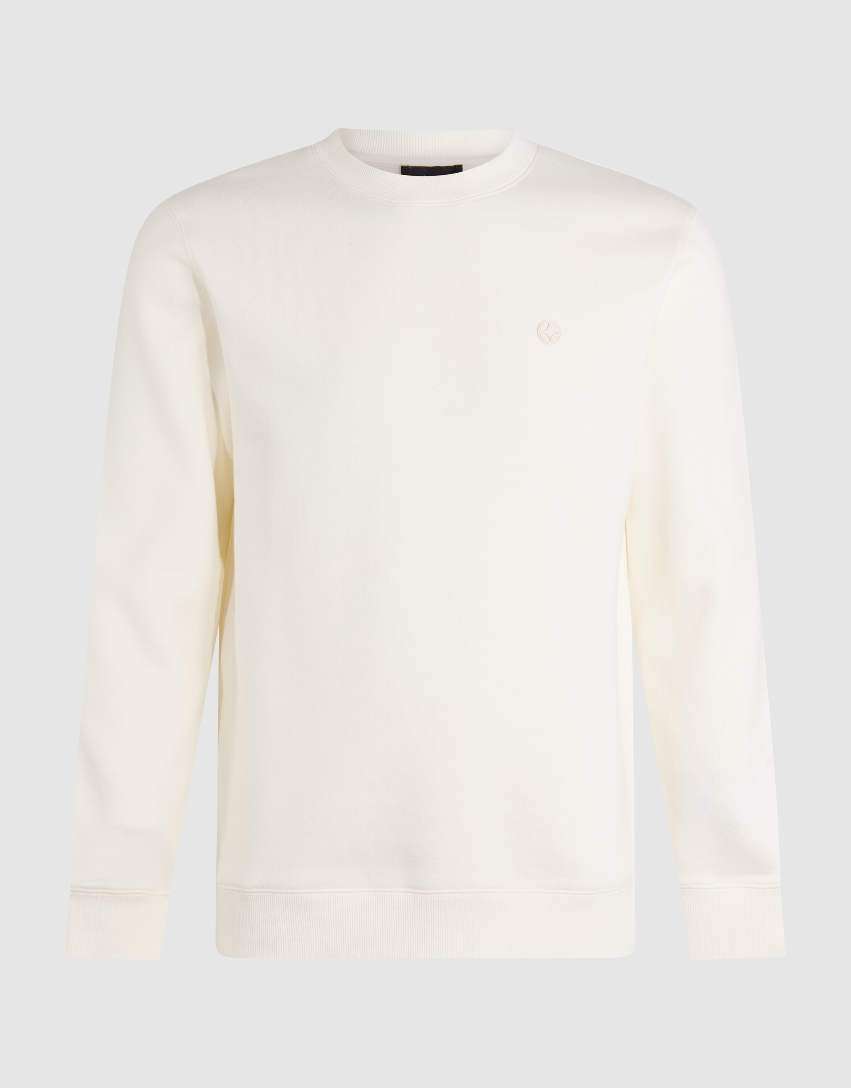 Badge Sweater Gebroken Wit SHOEBY MEN