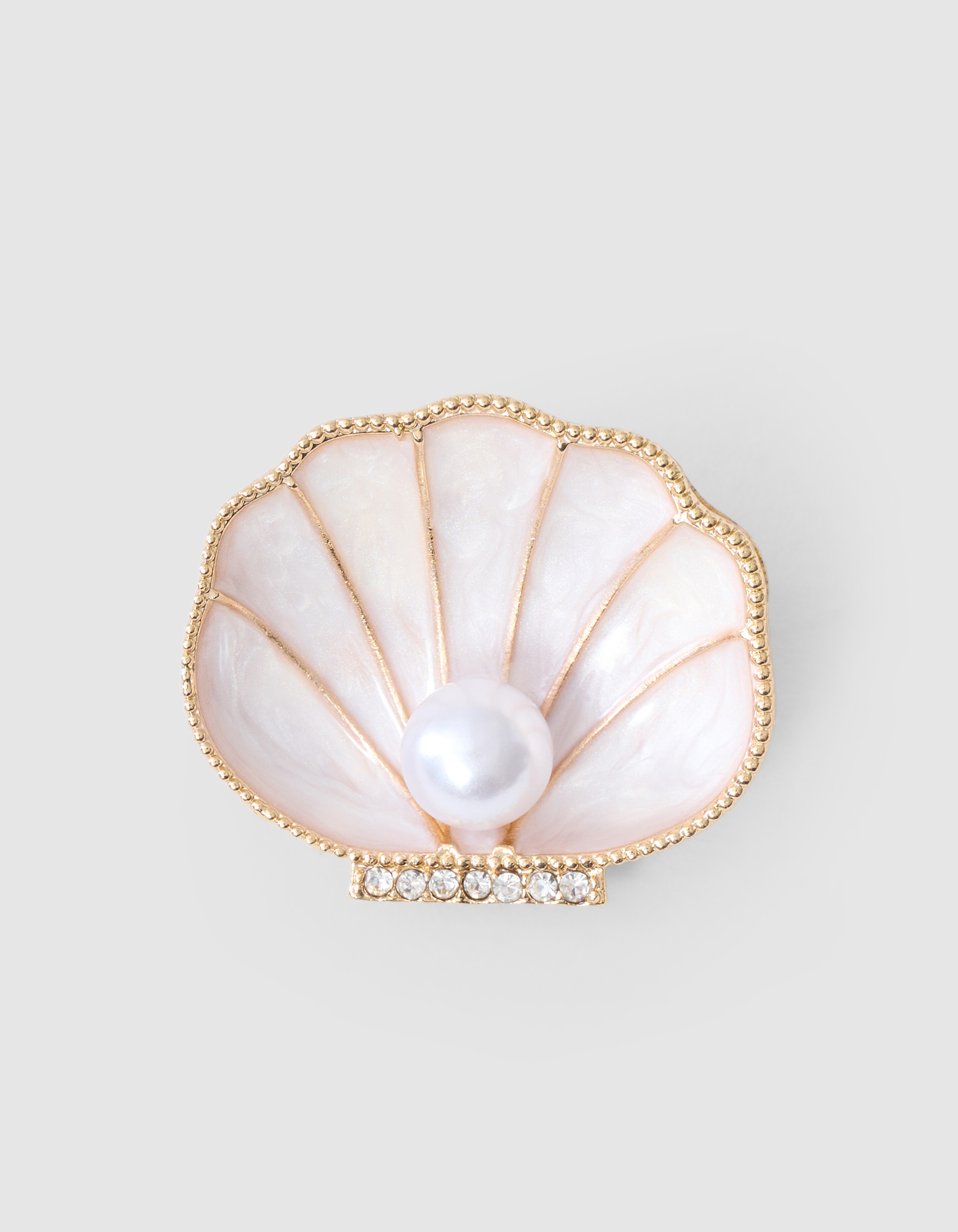 Schelp Broche Gebroken Wit SHOEBY ACCESSOIRES