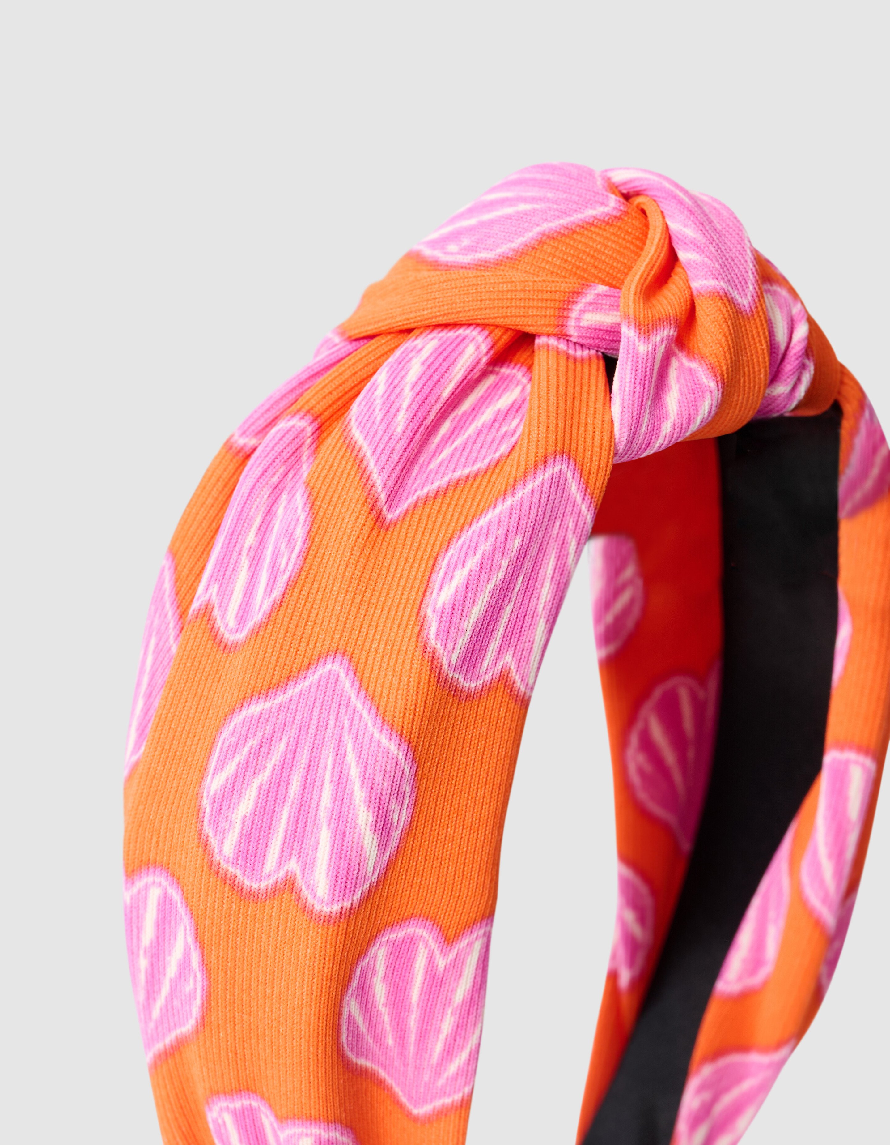 Schelpen Haarband Oranje SHOEBY ACCESSOIRES