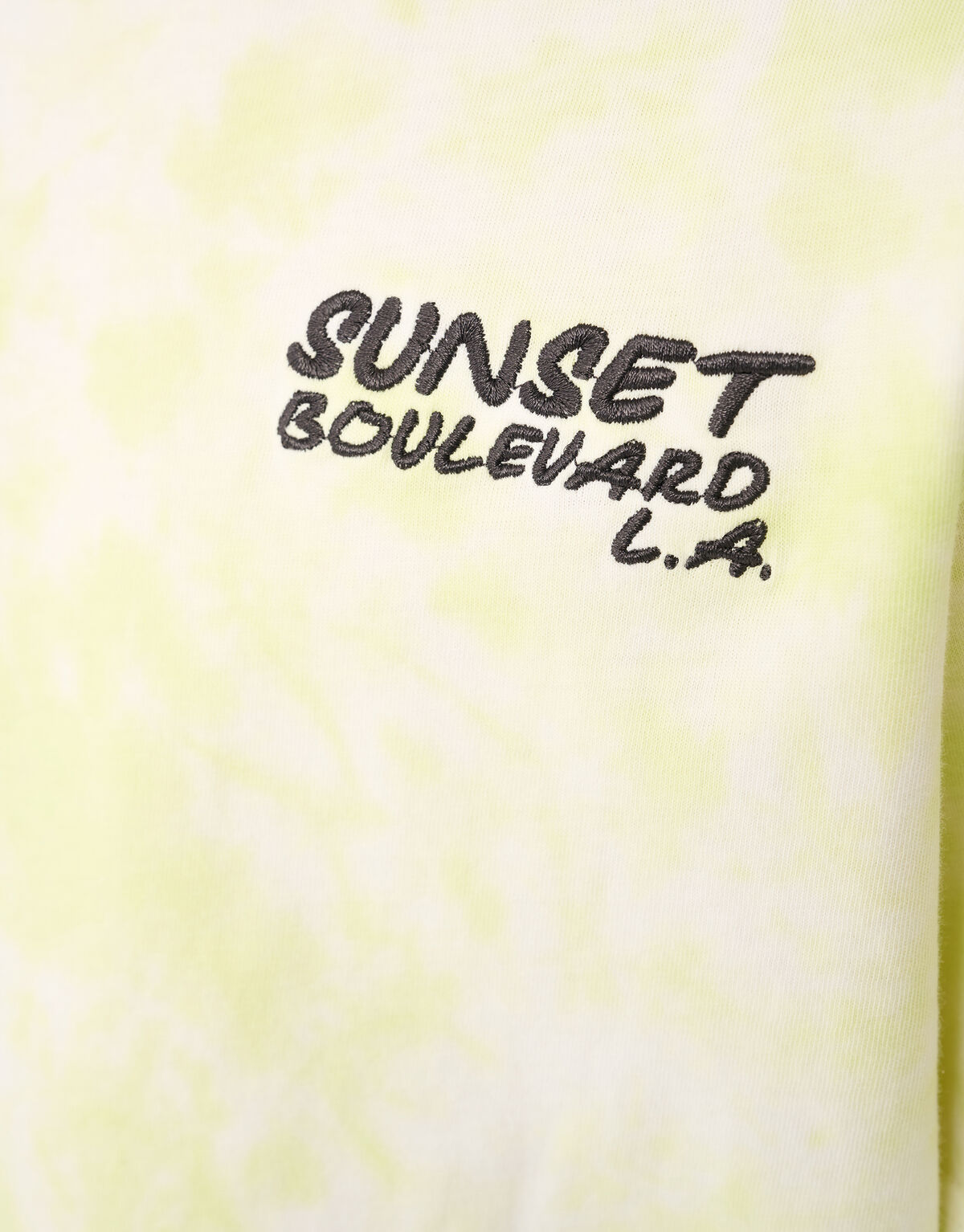 Tie Dye T-shirt Lichtgroen SHOEBY BOYS