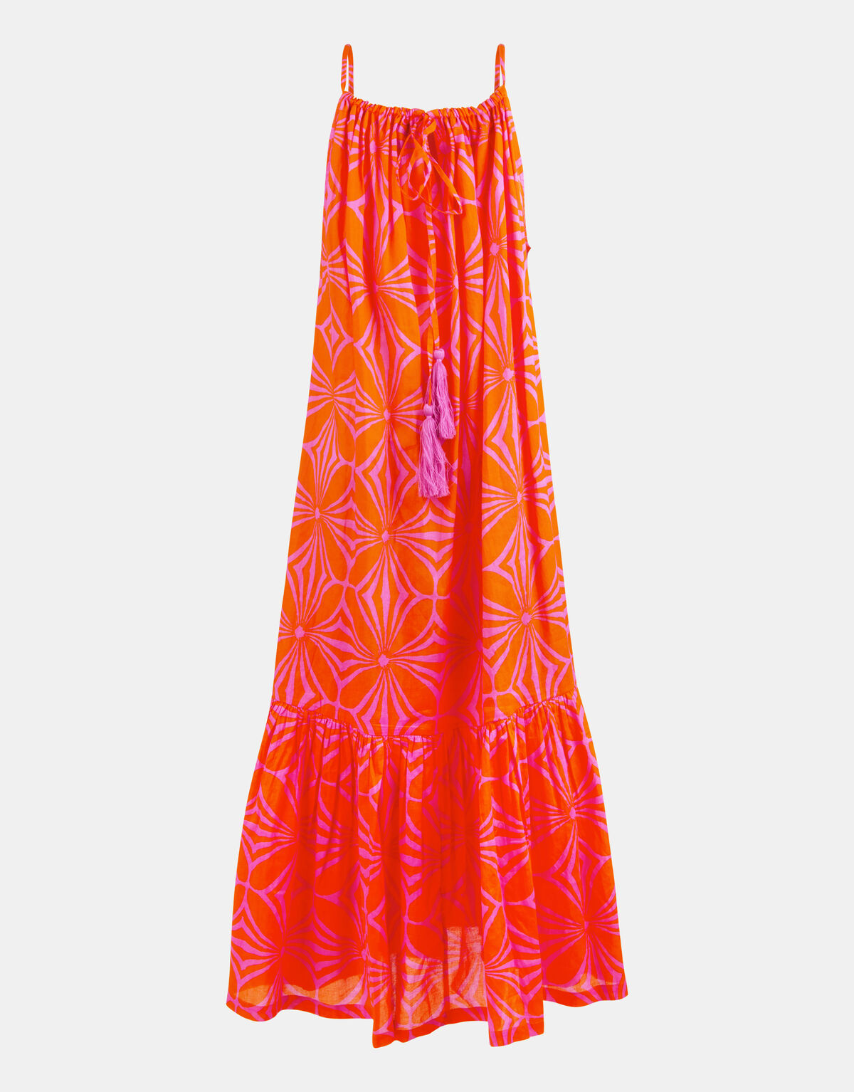Voile Maxi Cami Jurk EKSEPT