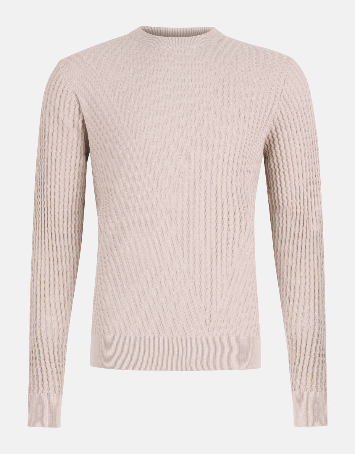 Gestreepte Trui Lichtgrijs SHOEBY MEN