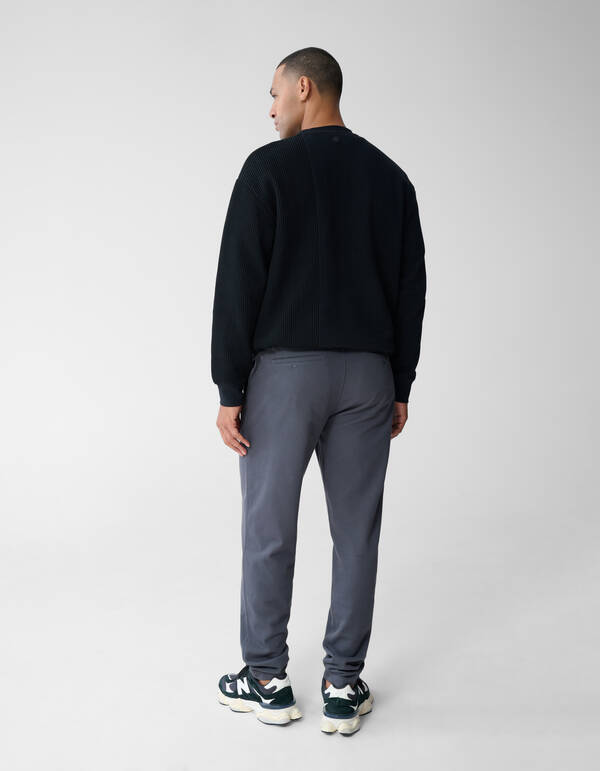 Smart Jogger Broek Donkergrijs SHOEBY MEN