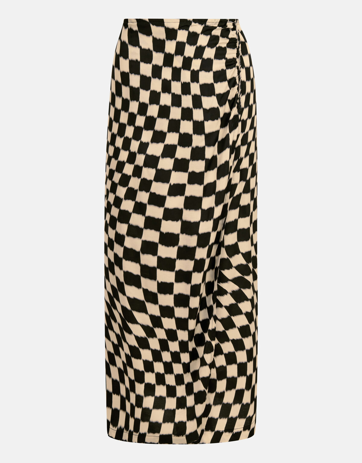 Printed Rok Zwart/Gebroken Wit SHOEBY WOMEN