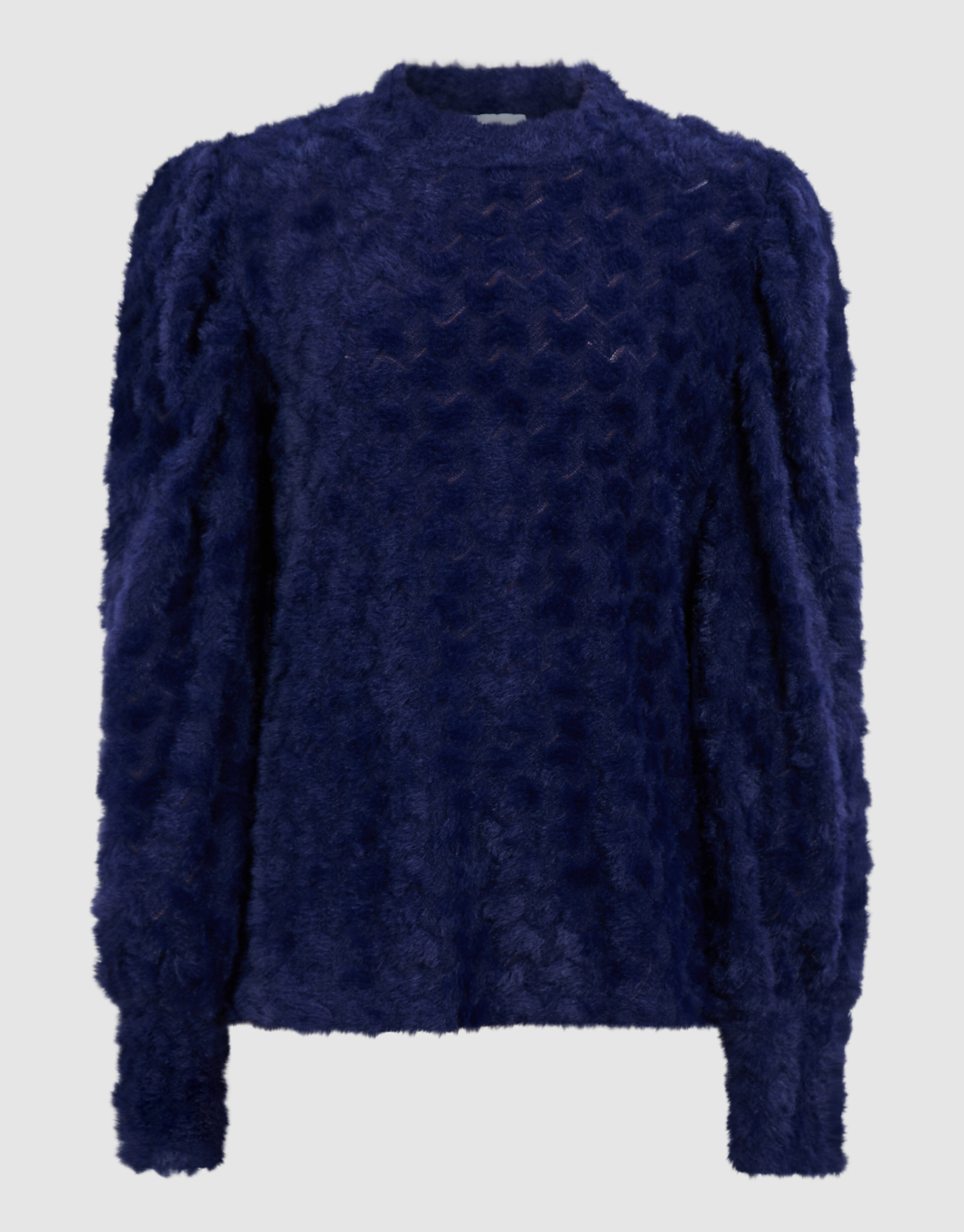Fluffy Top Donkerblauw SHOEBY GIRLS