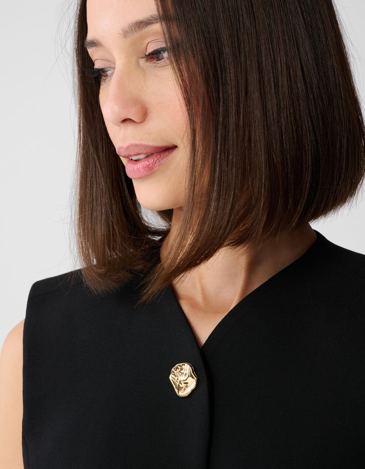 Zandloper Gilet Zwart SHOEBY WOMEN