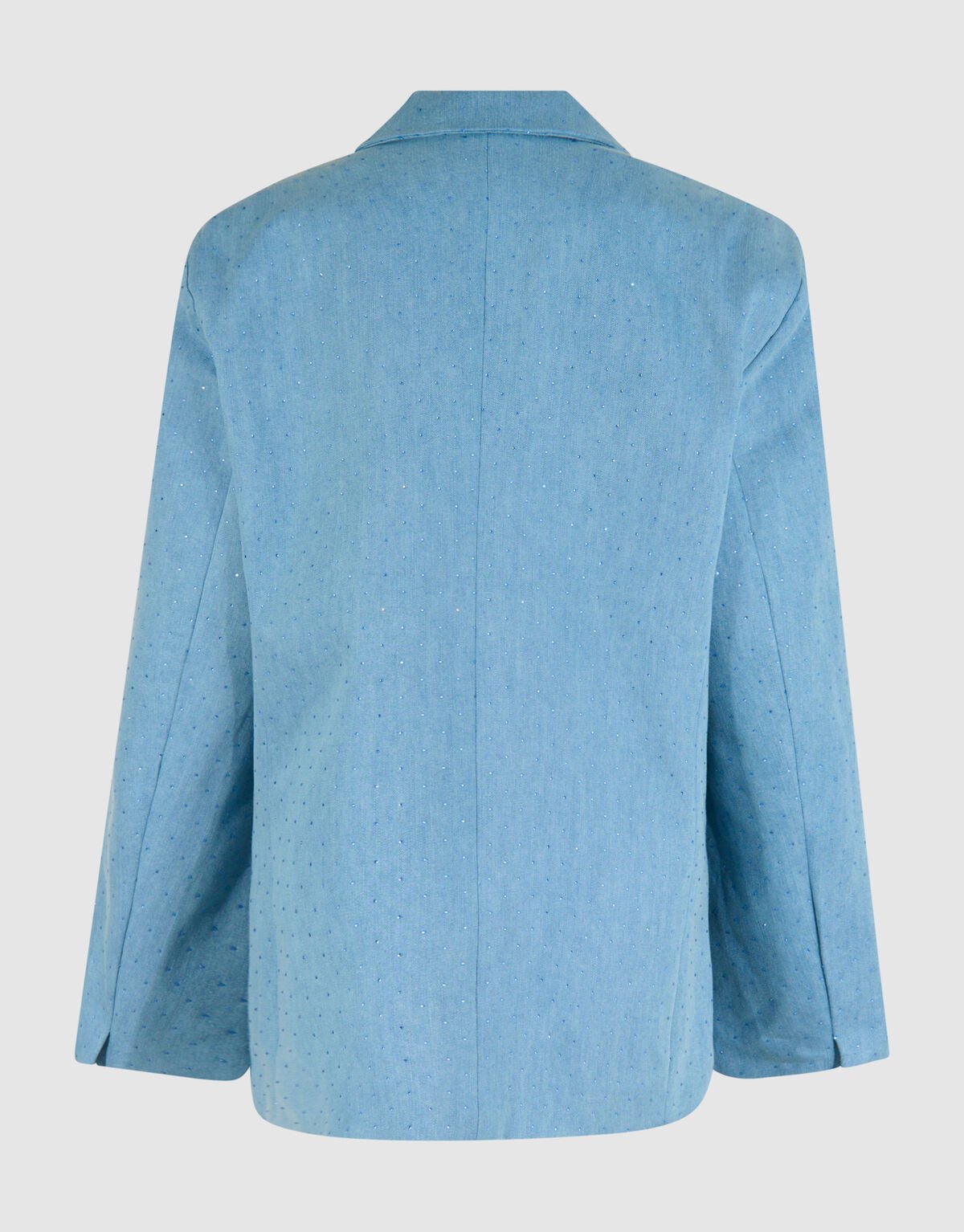 Strass Denim Blazer Blauw SHOEBY WOMEN