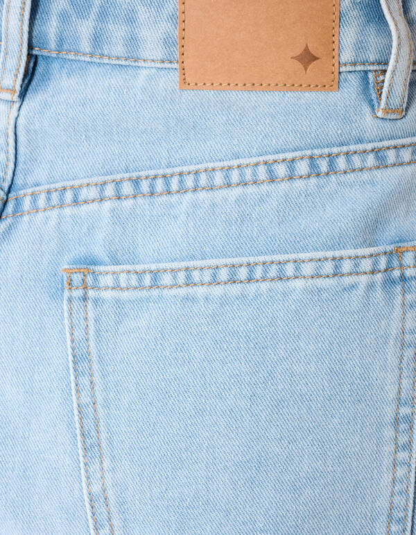 Denim Short Bleached By Monica SHOEBY WOMEN