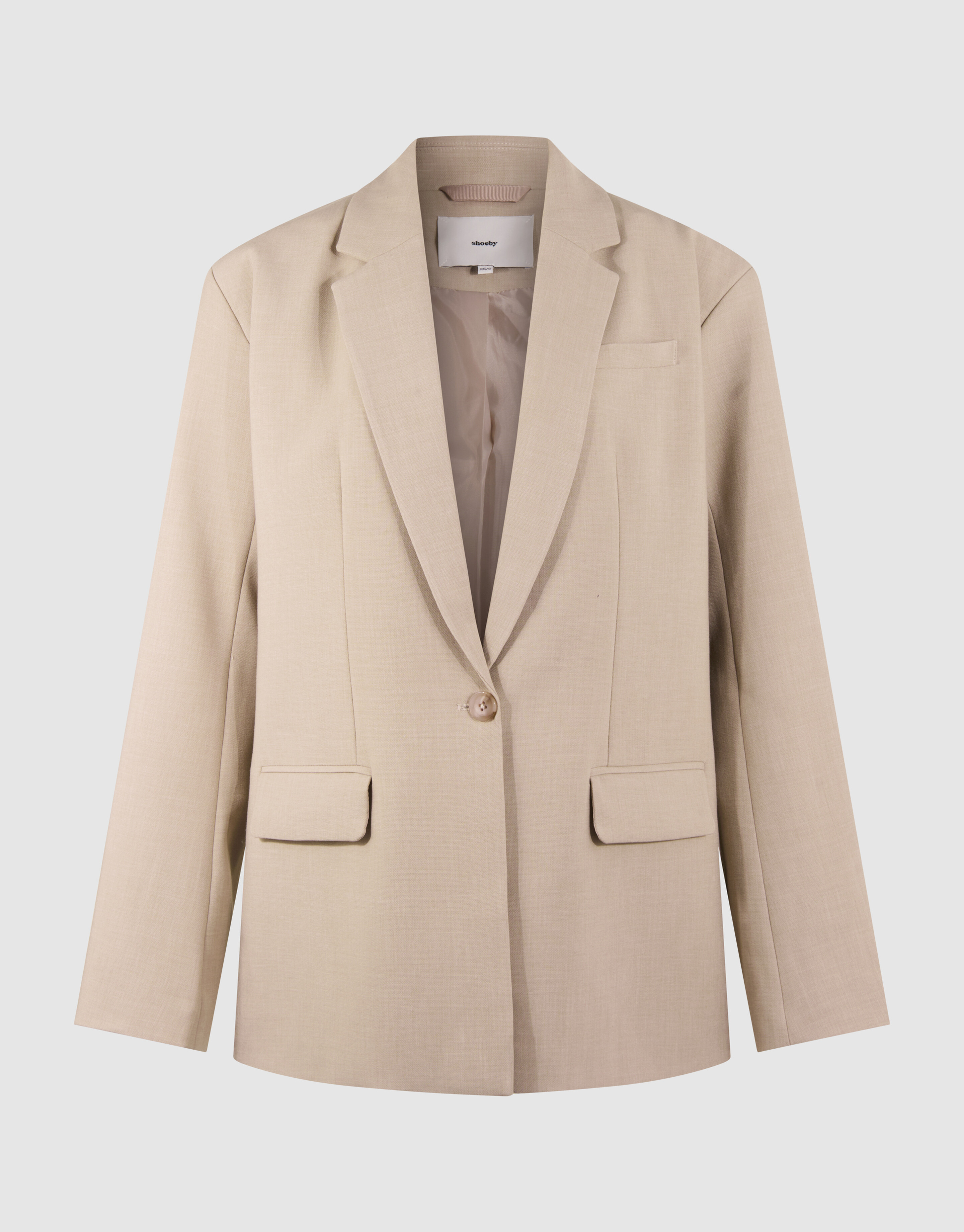 Melange Blazer Zand SHOEBY WOMEN