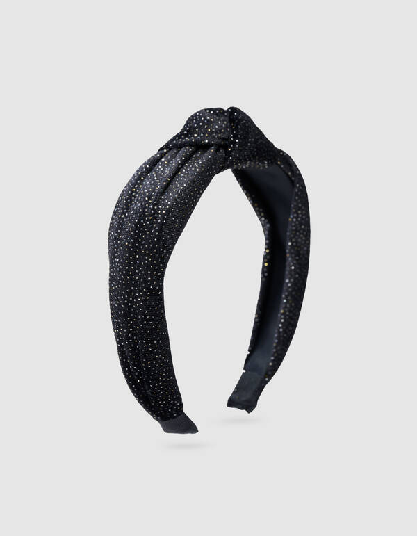 Velvet Haarband Zwart SHOEBY ACCESSOIRES