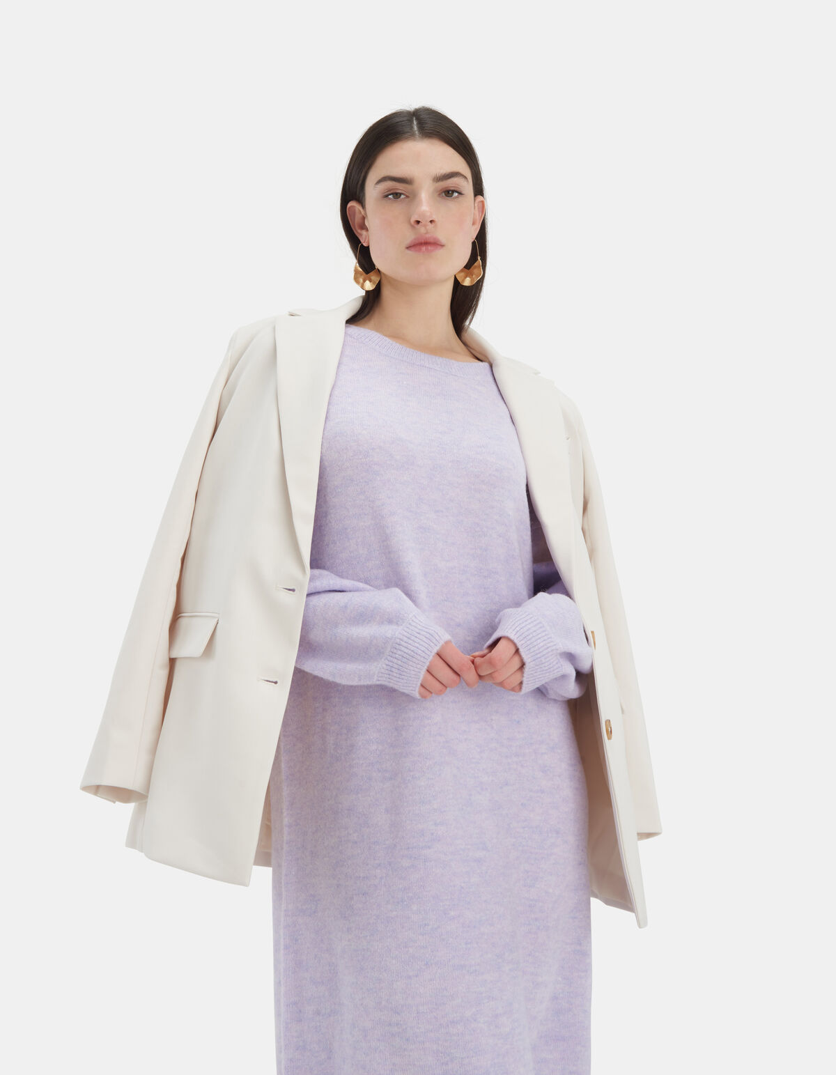 Plain Knit Jurk EKSEPT
