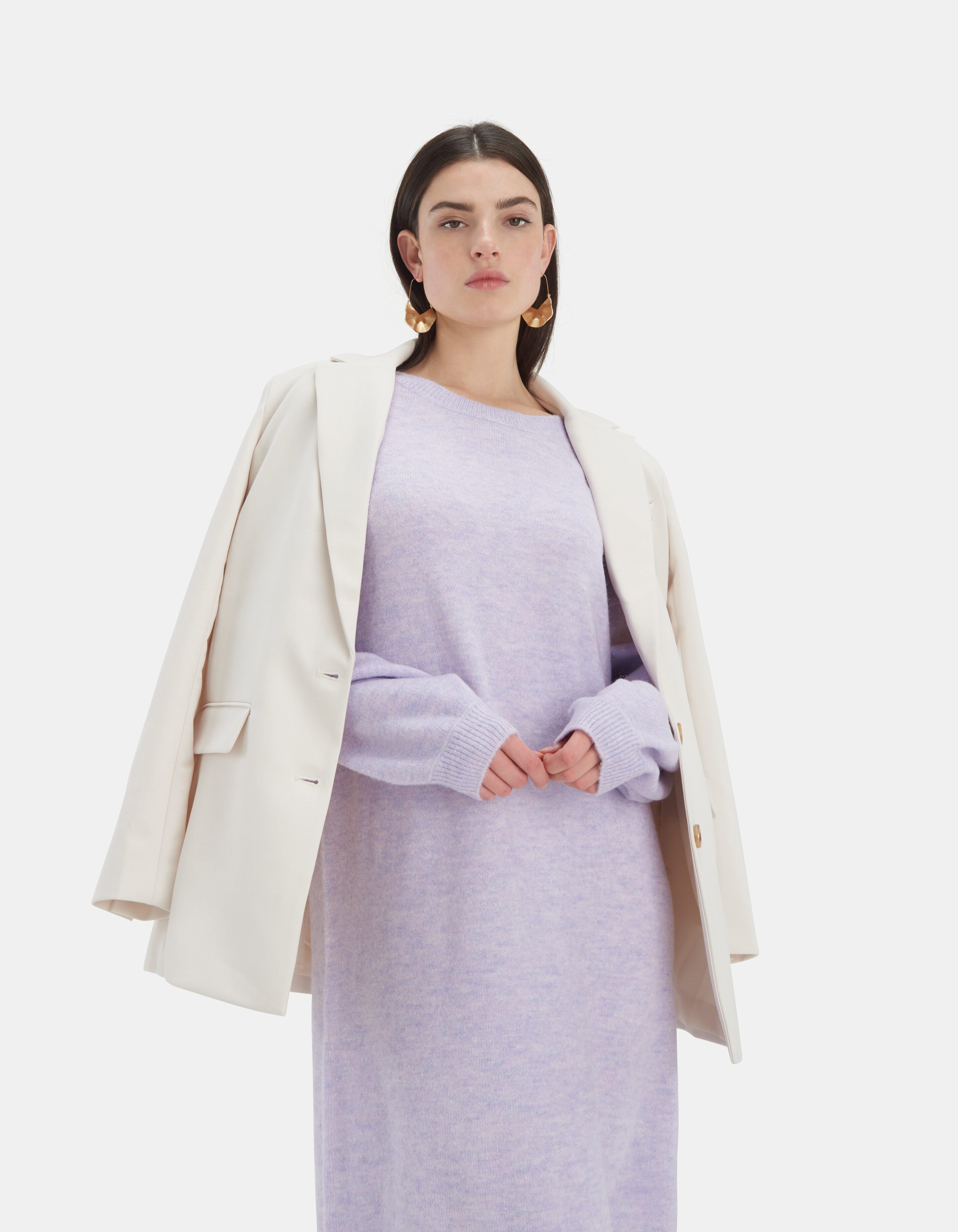 Plain Knit Jurk EKSEPT
