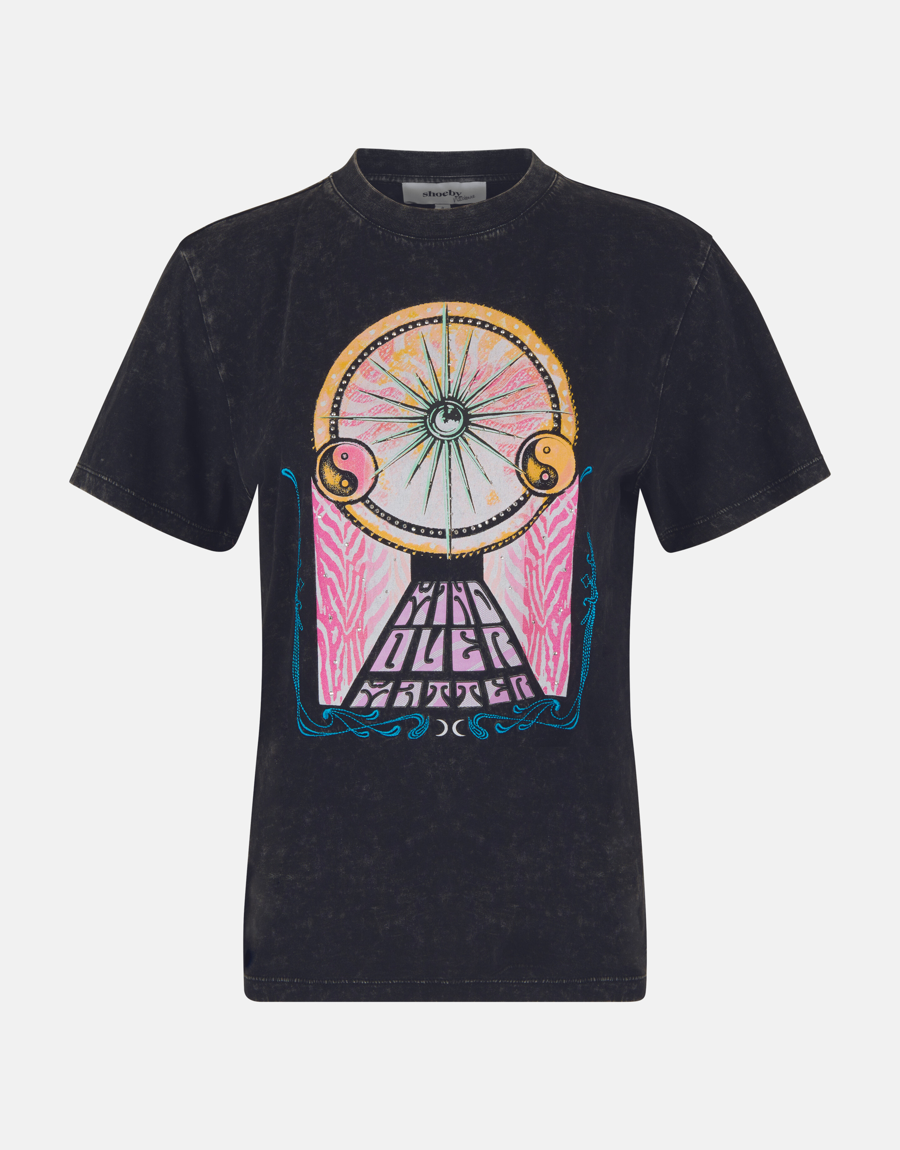 Artwork T-shirt Donkergrijs By Nicolette SHOEBY WOMEN