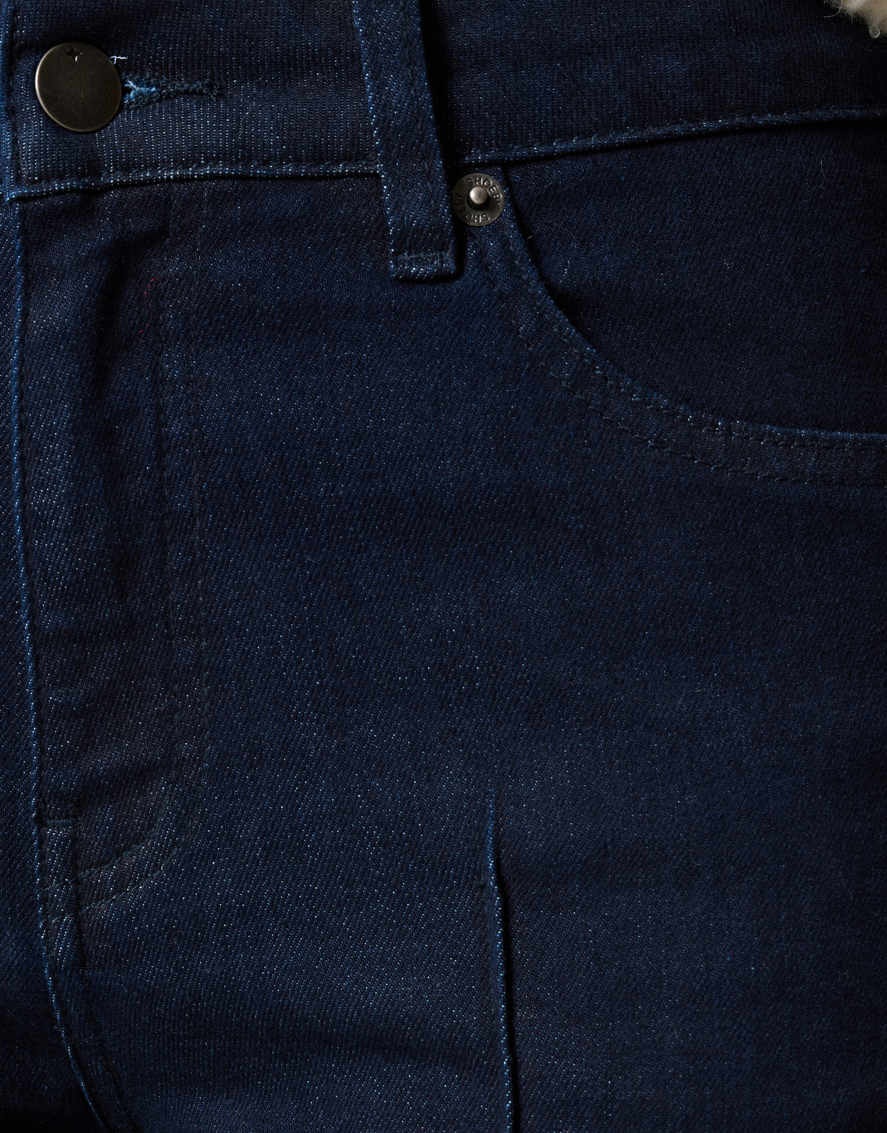 Flared Fit Jeans Donkerblauw SHOEBY WOMEN