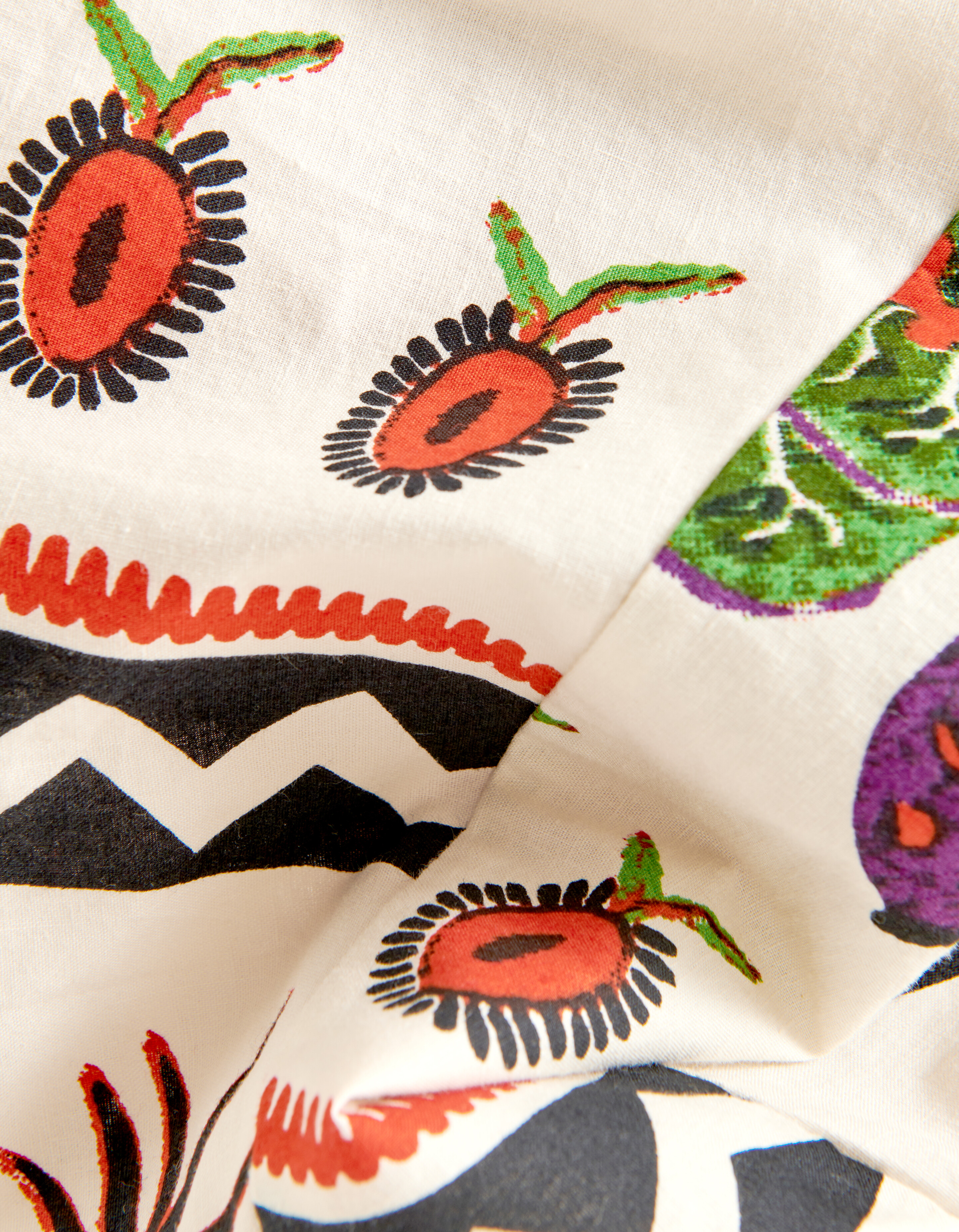 Printed Rok Gebroken Wit SHOEBY WOMEN