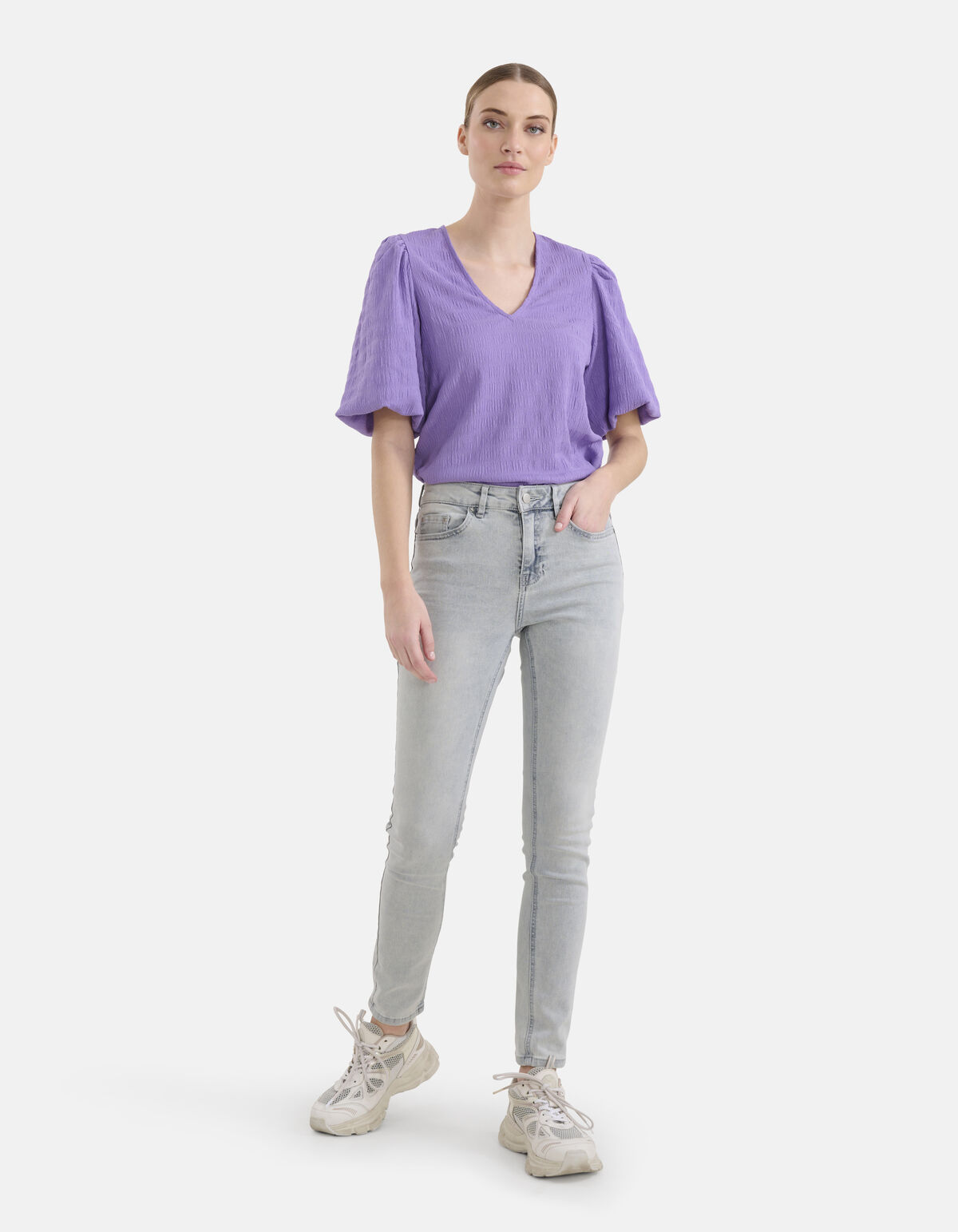 Skinny Jeans Lichtgrijs L30 SHOEBY WOMEN