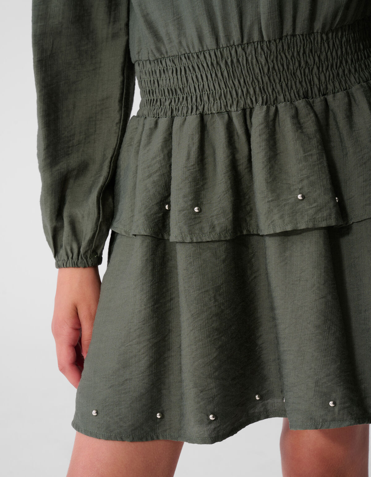 Stud Jurk Donkergroen SHOEBY GIRLS