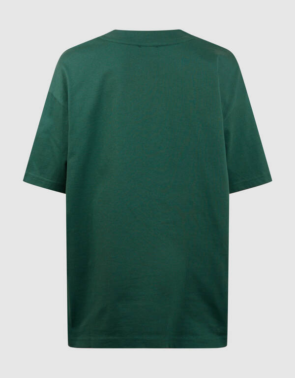 Embroidery Artwork T-shirt Donkergroen SHOEBY BOYS