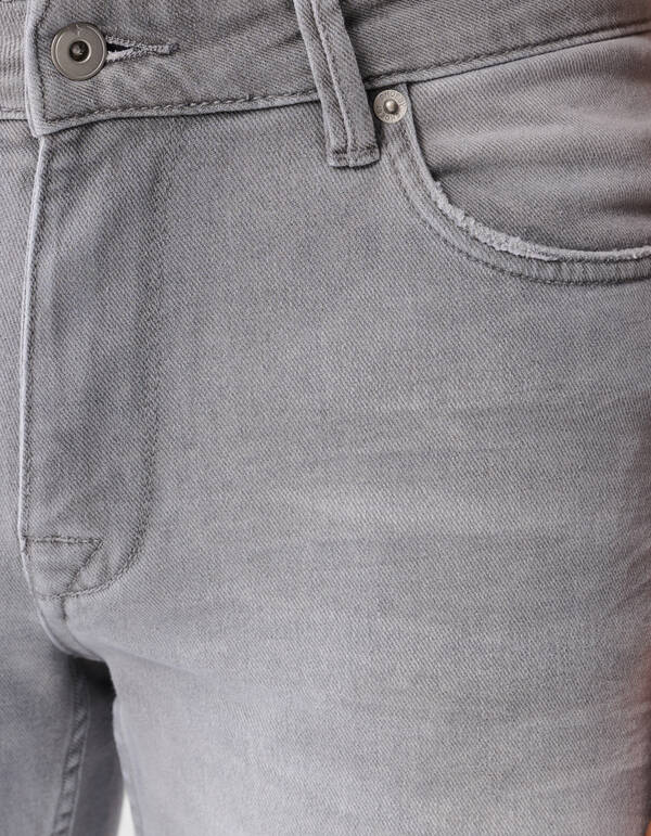 Slim Fit Jeans Lichtgrijs L32 SHOEBY MEN