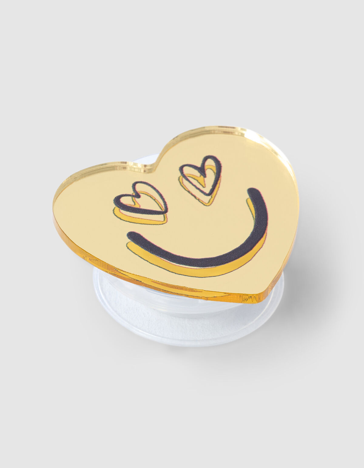 Heart Telefoon Houder Goud SHOEBY ACCESSOIRES