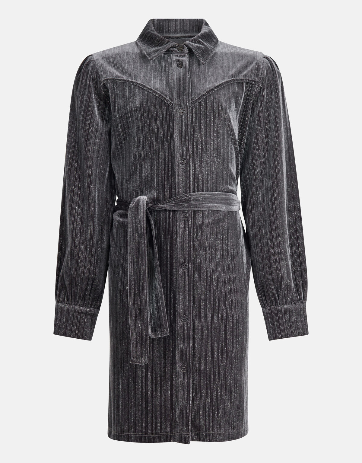 Glitter Jurk Donkergrijs SHOEBY GIRLS