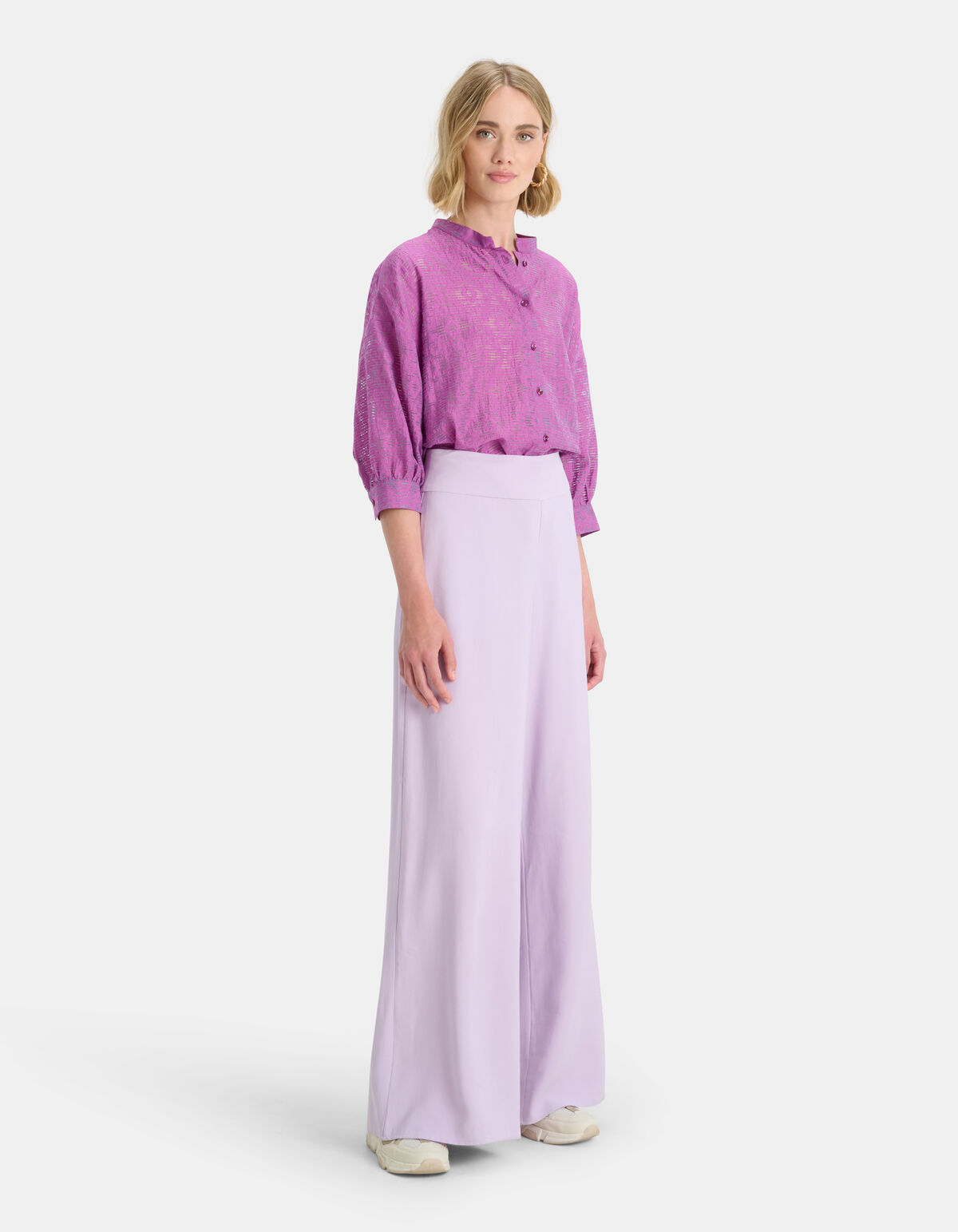 Oversized Blouse Paars SHOEBY WOMEN