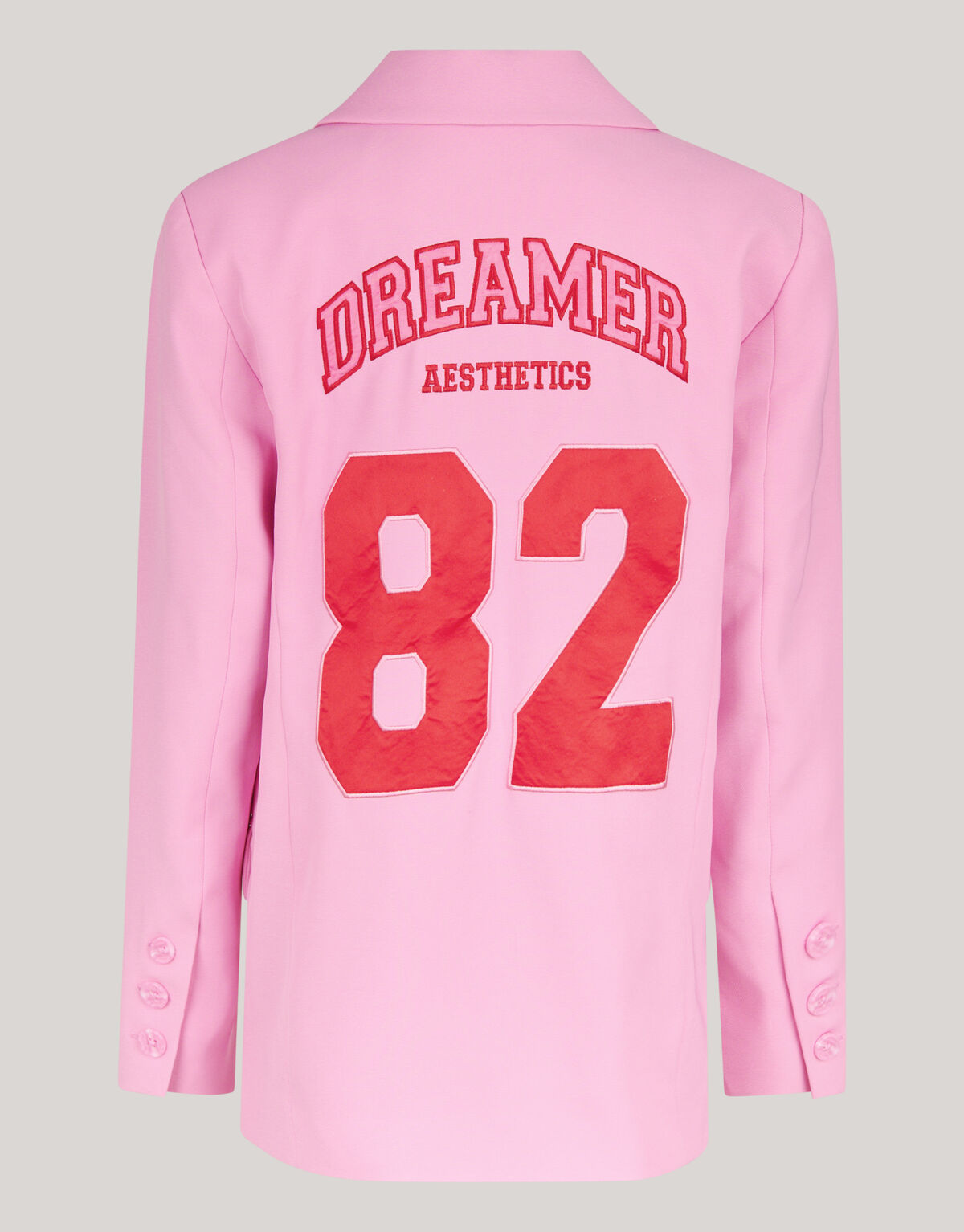 Varsity Blazer Roze SHOEBY GIRLS