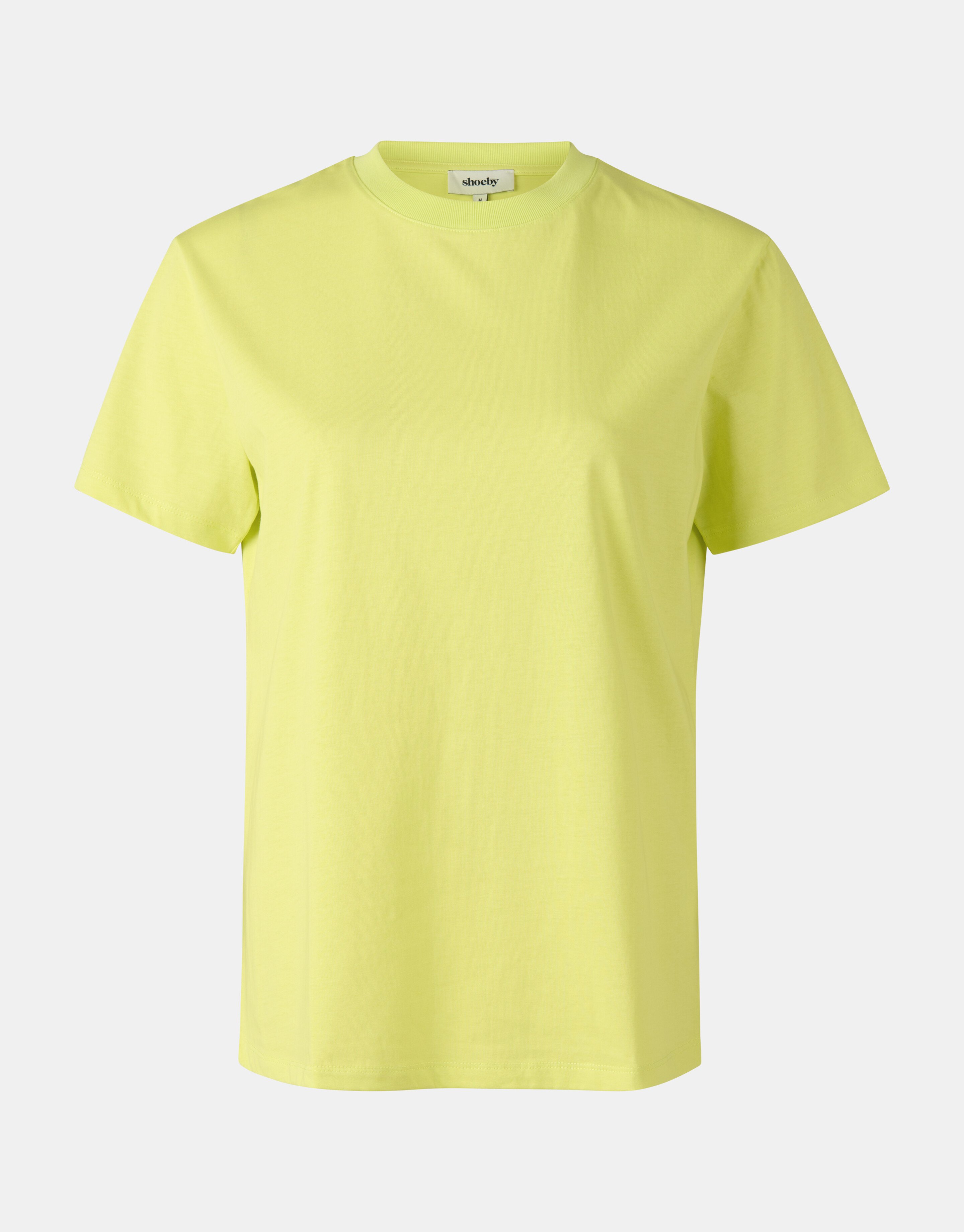 Basis T-shirt Lime Groen SHOEBY WOMEN