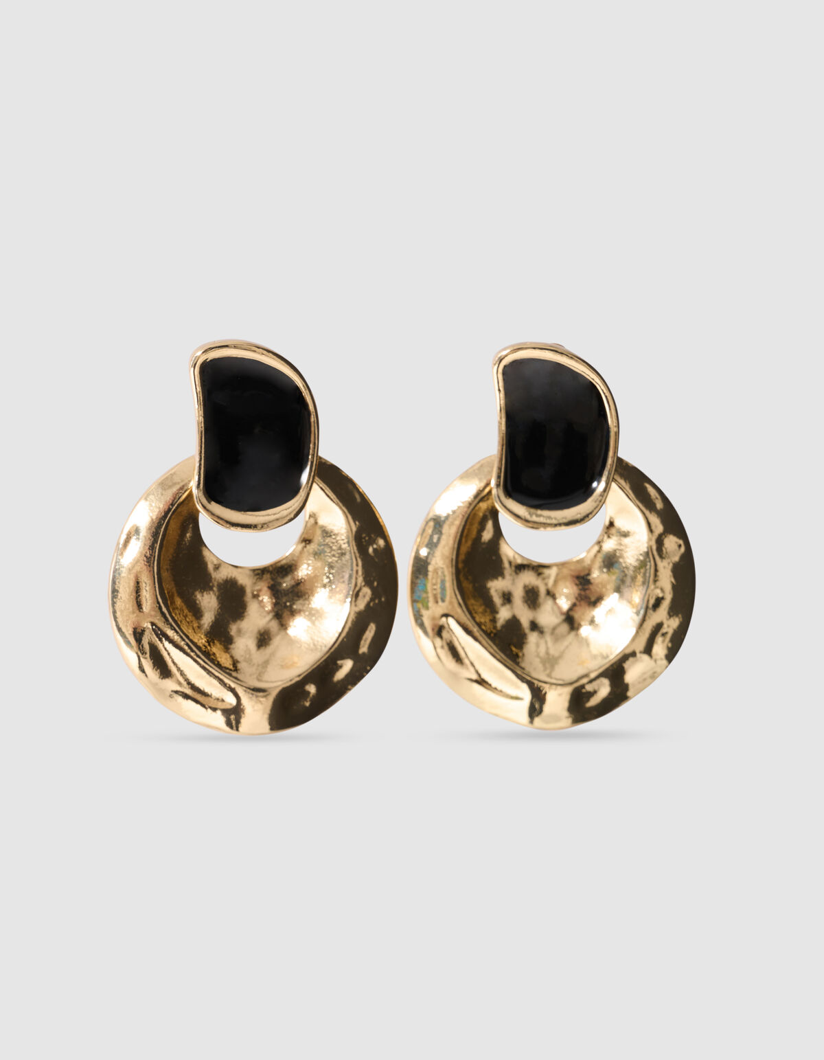 Vintage Ronde Oorbellen Goud SHOEBY ACCESSOIRES