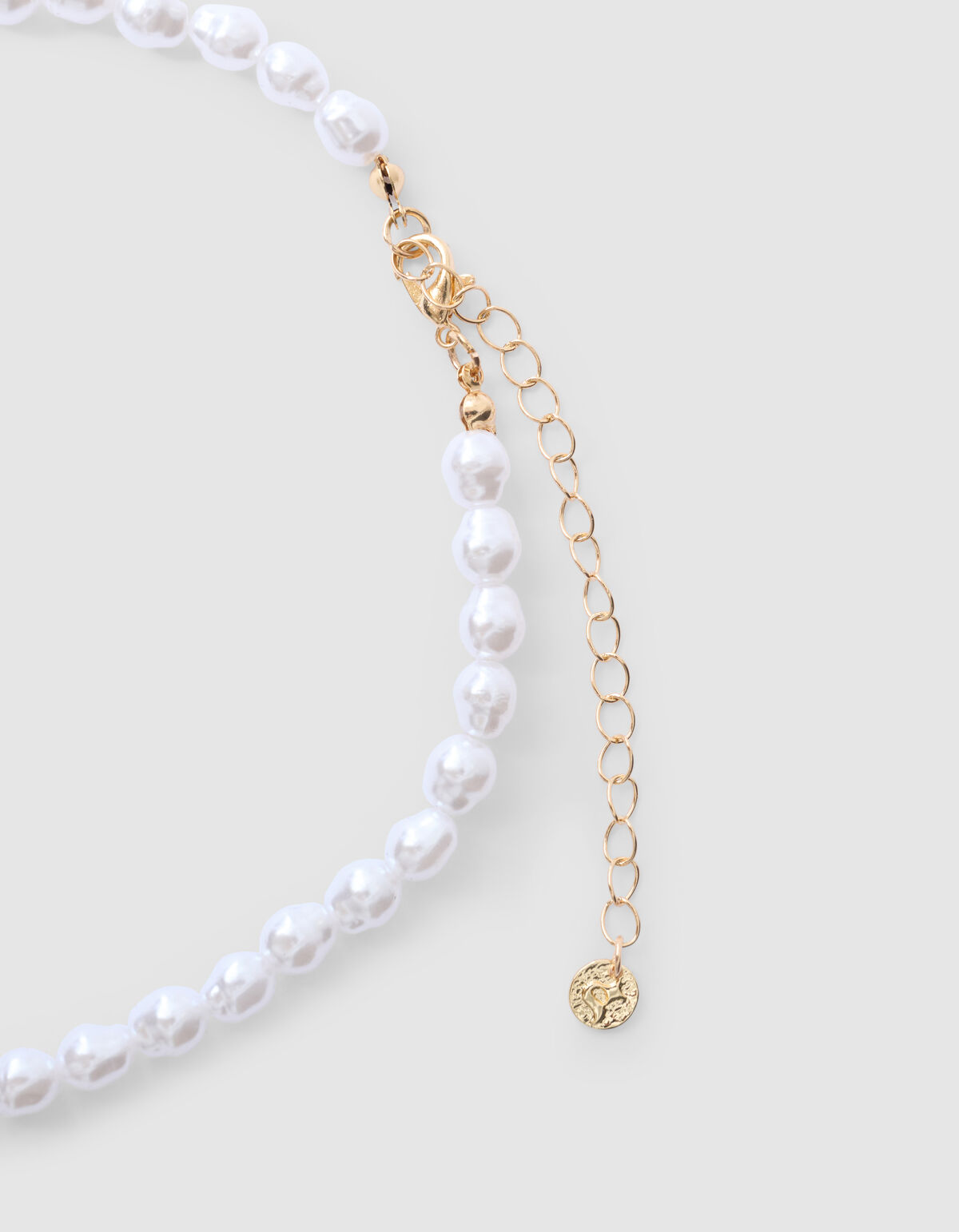 Sea Parel Ketting Wit SHOEBY ACCESSOIRES