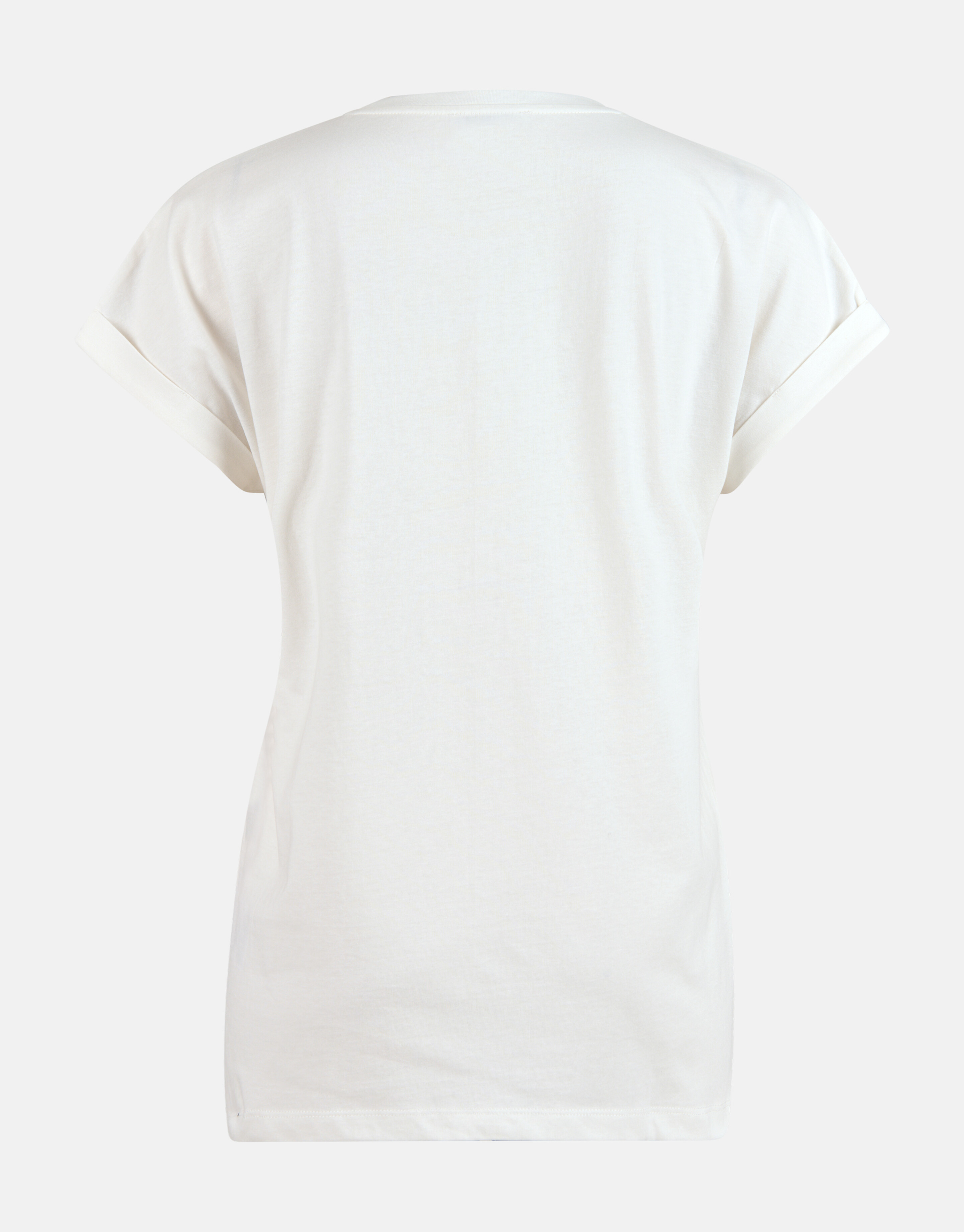 Strass Tekst T-shirt Wit SHOEBY WOMEN