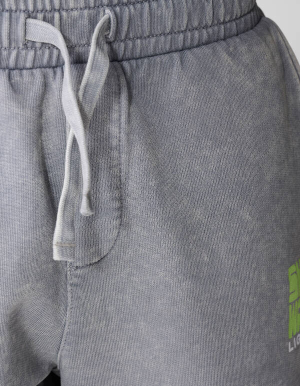 Surf Wave Artwork Short Grijs SHOEBY BOYS